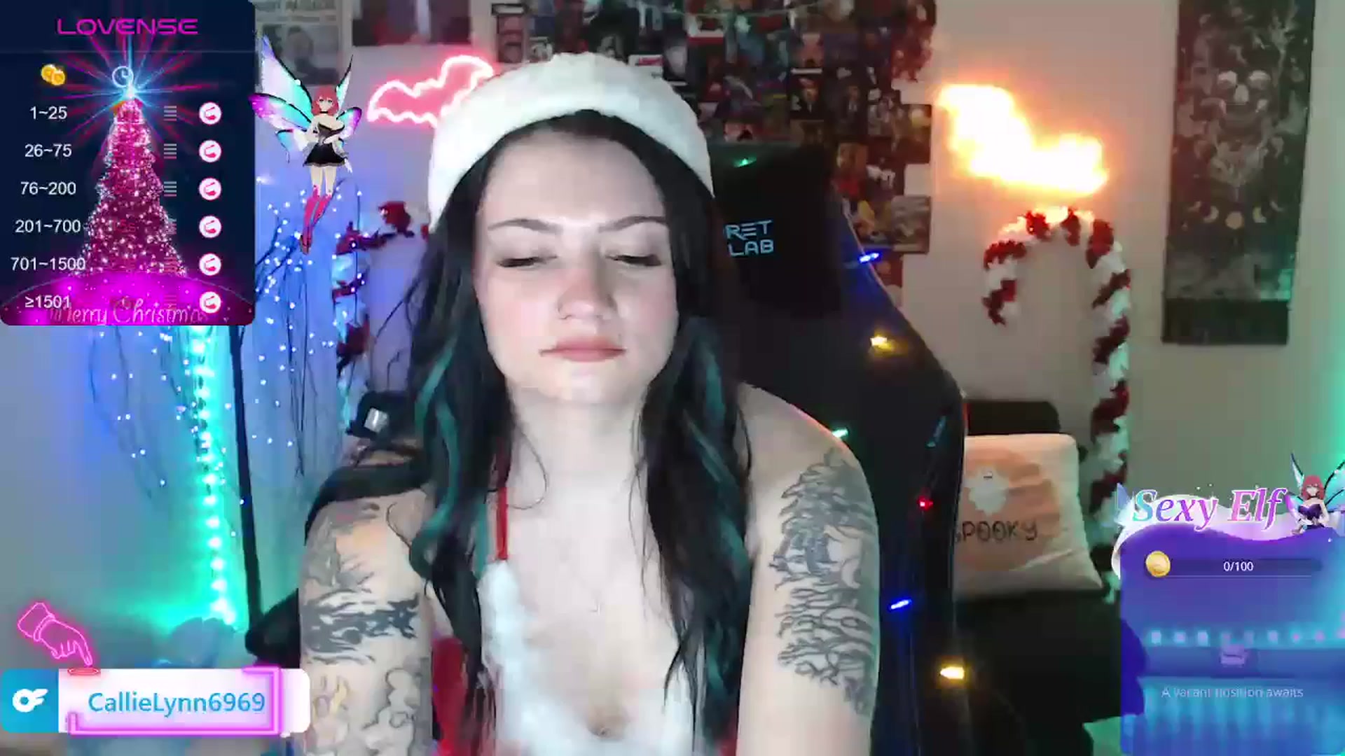 Gallery image thumbnail from CallieMyers's myfreecams stream on, 12/24/2023, 24:47 image 2 of 20