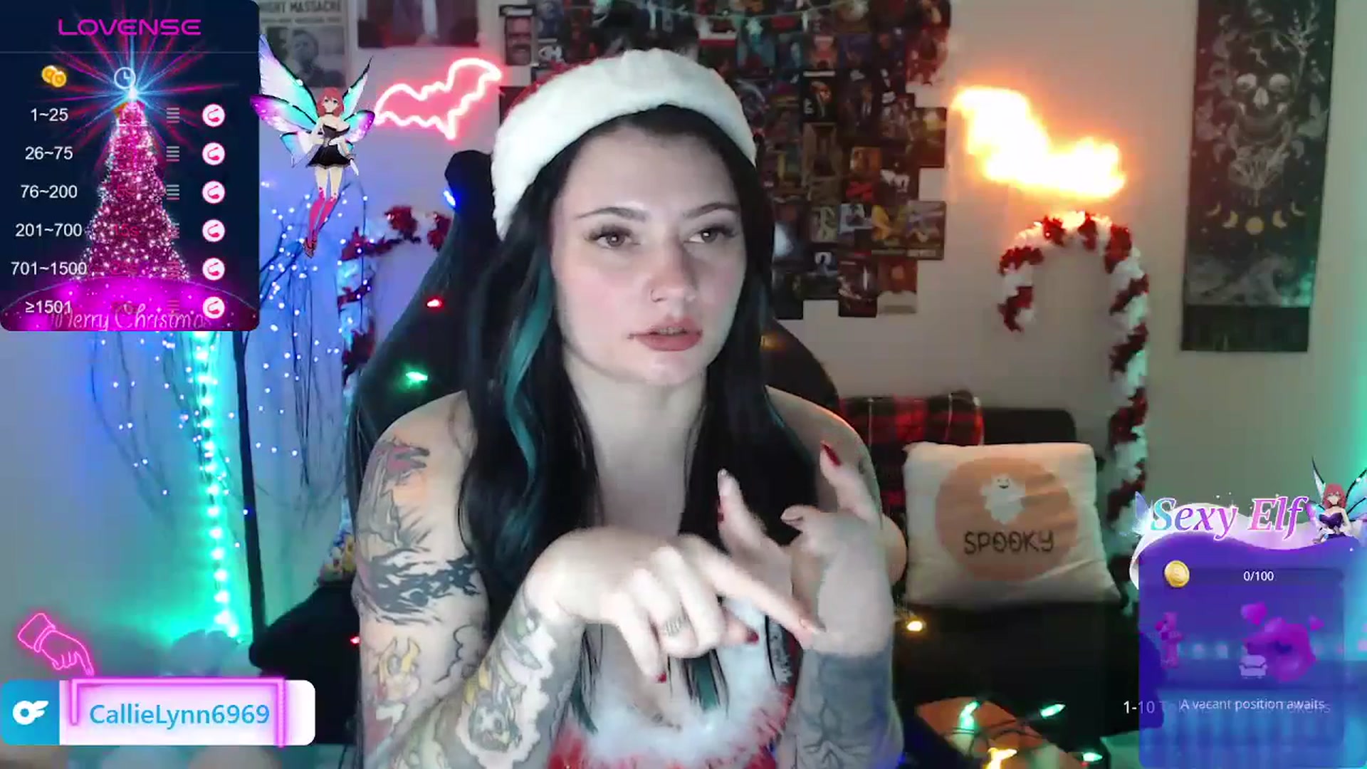 Gallery image thumbnail from CallieMyers's myfreecams stream on, 12/24/2023, 24:47 image 14 of 20