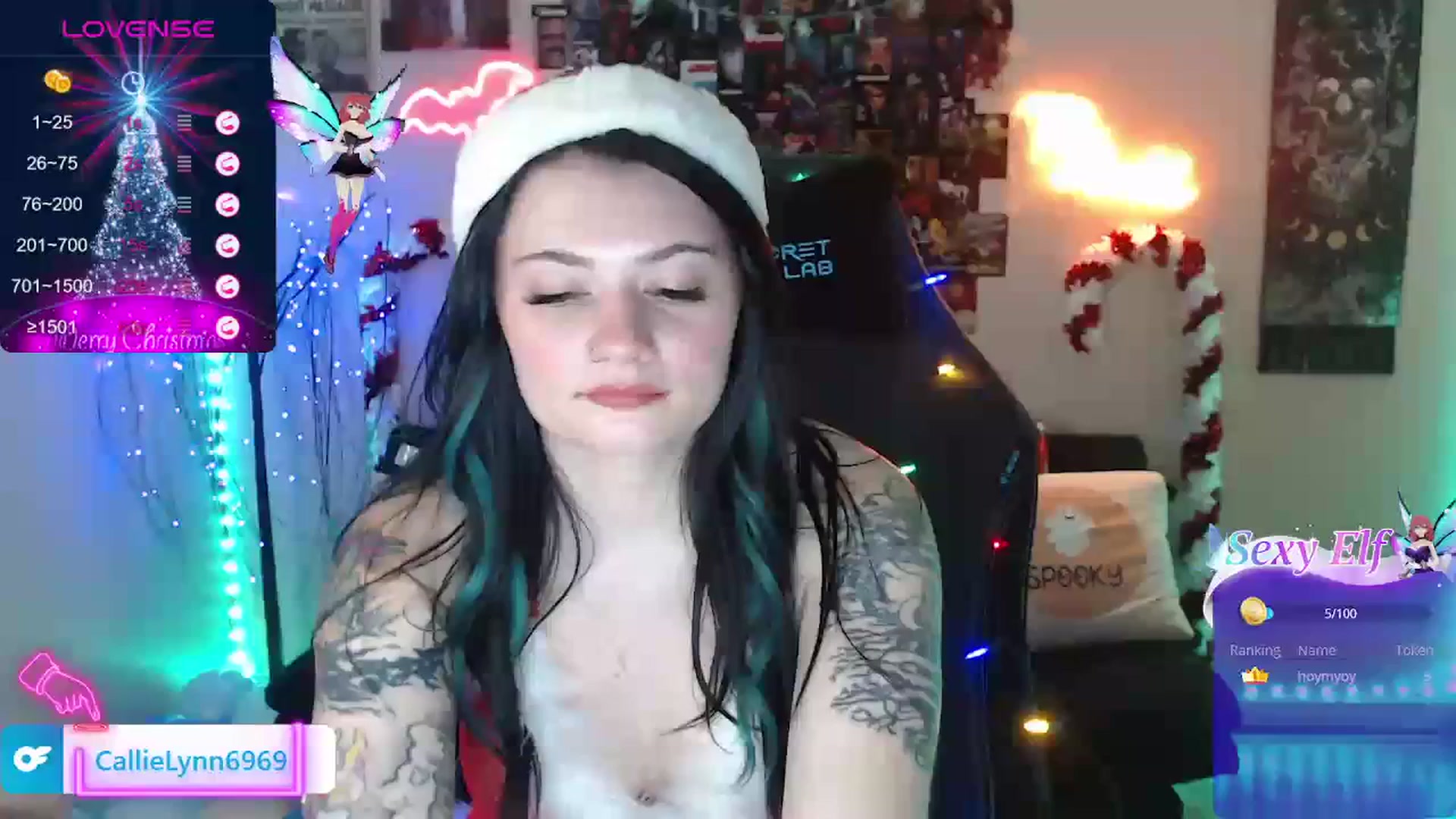 Gallery image thumbnail from CallieMyers's myfreecams stream on, 12/24/2023, 24:47 image 3 of 20