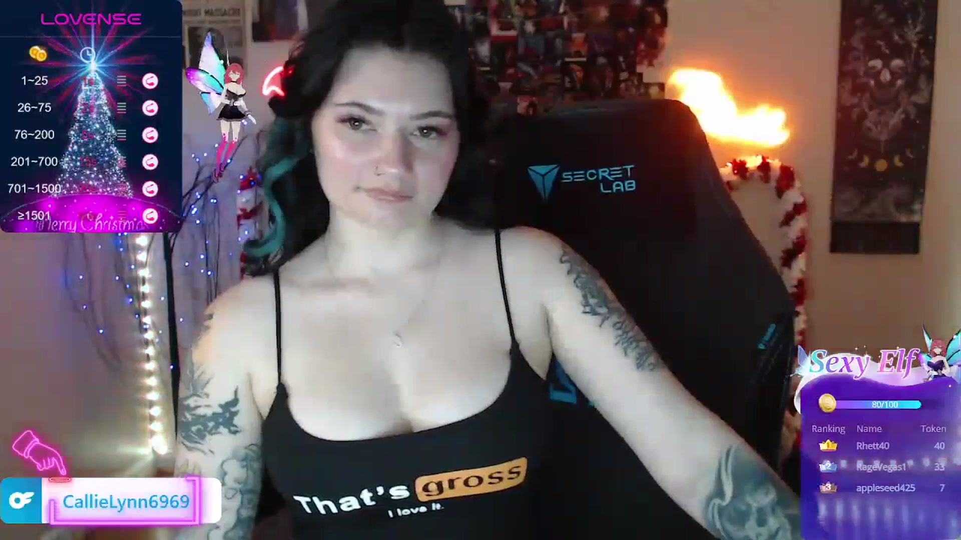 Gallery image thumbnail from CallieMyers's myfreecams stream on, 01/10/2024, 16:12 image 2 of 20