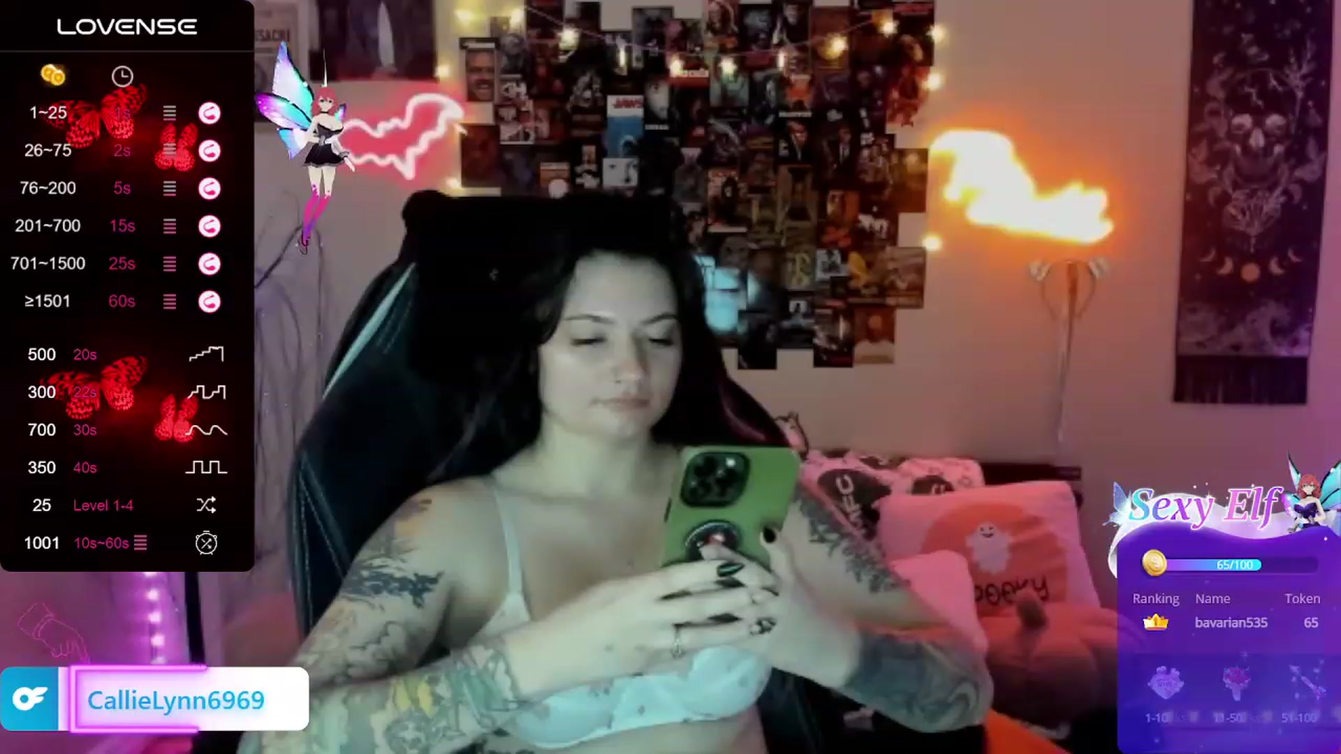 Gallery image thumbnail from CallieMyers's myfreecams stream on, 02/01/2024, 17:07 image 8 of 20