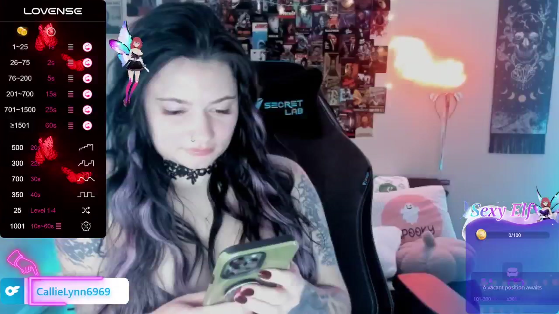 Gallery image thumbnail from CallieMyers's myfreecams stream on, 02/06/2024, 16:08 image 5 of 20