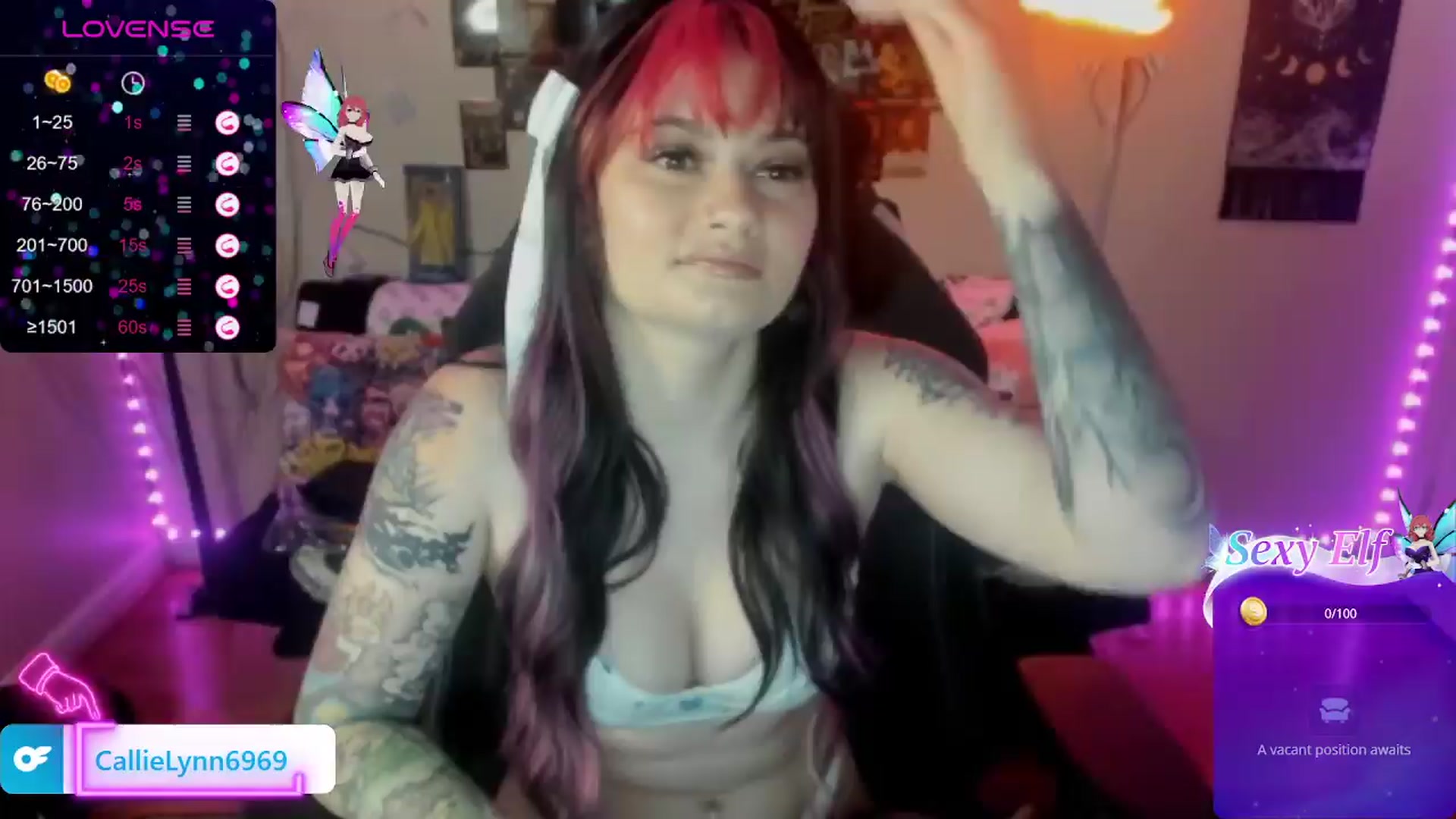 Gallery image thumbnail from CallieMyers's myfreecams stream on, 03/27/2024, 16:29 image 8 of 20