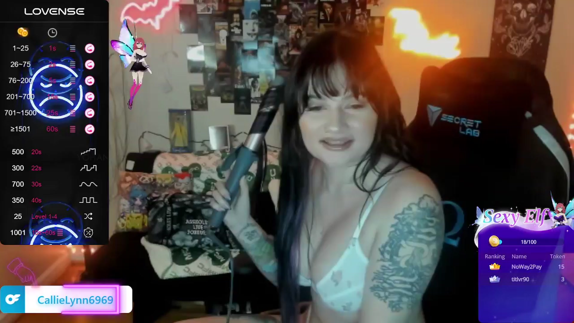 Gallery image thumbnail from CallieMyers's myfreecams stream on, 04/12/2024, 16:17 image 2 of 20
