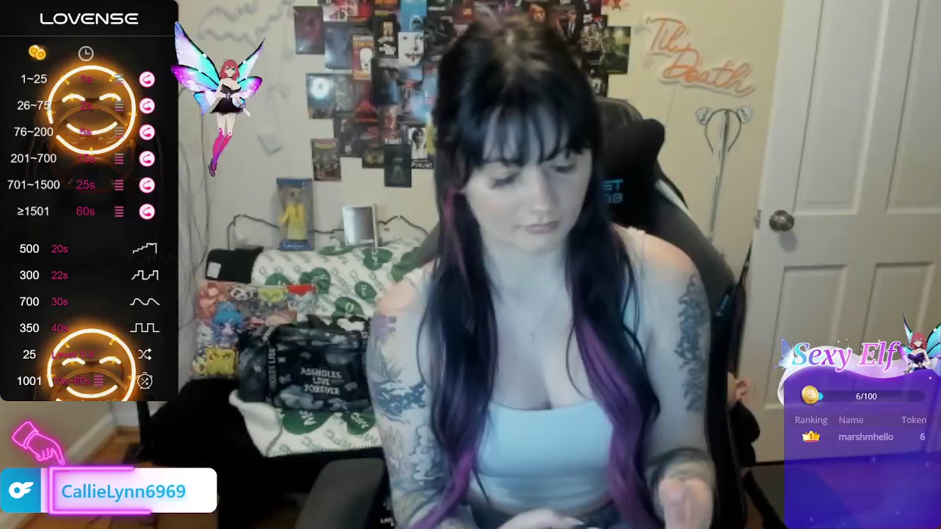 Gallery image thumbnail from CallieMyers's myfreecams stream on, 04/14/2024, 19:48 image 6 of 20