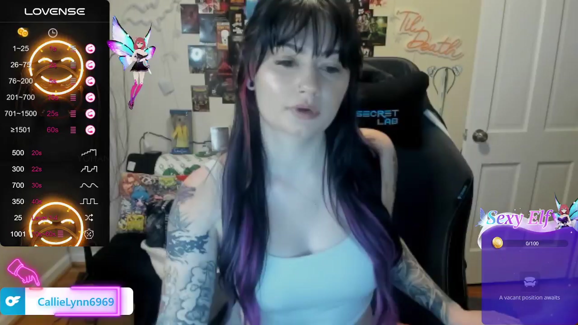 Gallery image thumbnail from CallieMyers's myfreecams stream on, 04/14/2024, 19:48 image 5 of 20