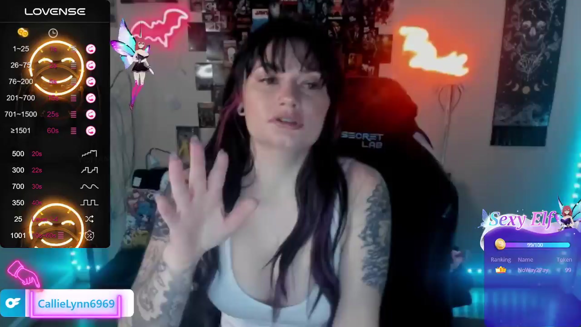 Gallery image thumbnail from CallieMyers's myfreecams stream on, 04/15/2024, 15:28 image 5 of 20