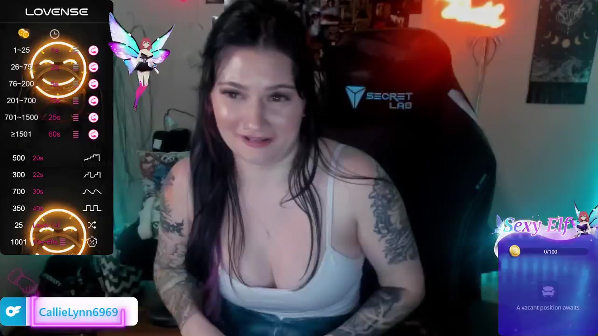 Gallery image thumbnail from CallieMyers's myfreecams stream on, 04/23/2024, 02:10 image 10 of 20