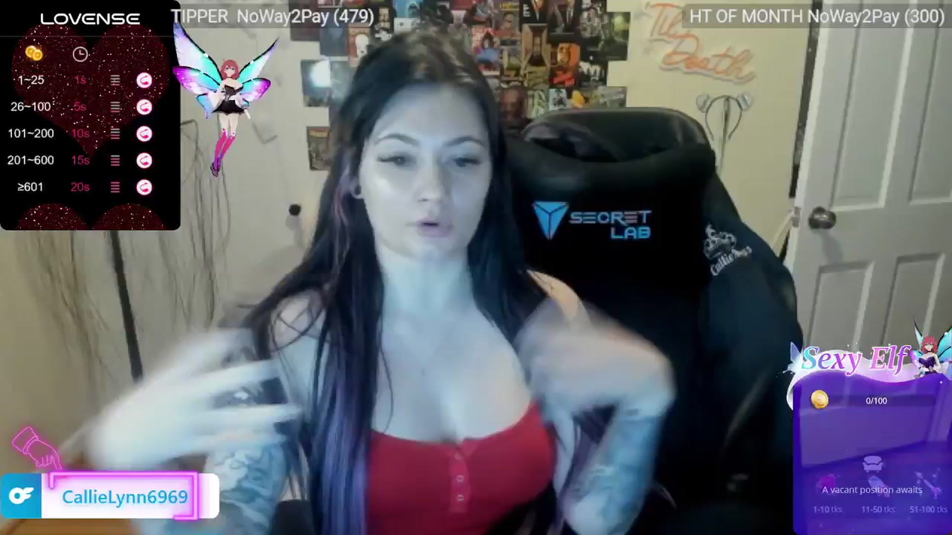 Gallery image thumbnail from CallieMyers's myfreecams stream on, 05/07/2024, 20:49 image 15 of 20