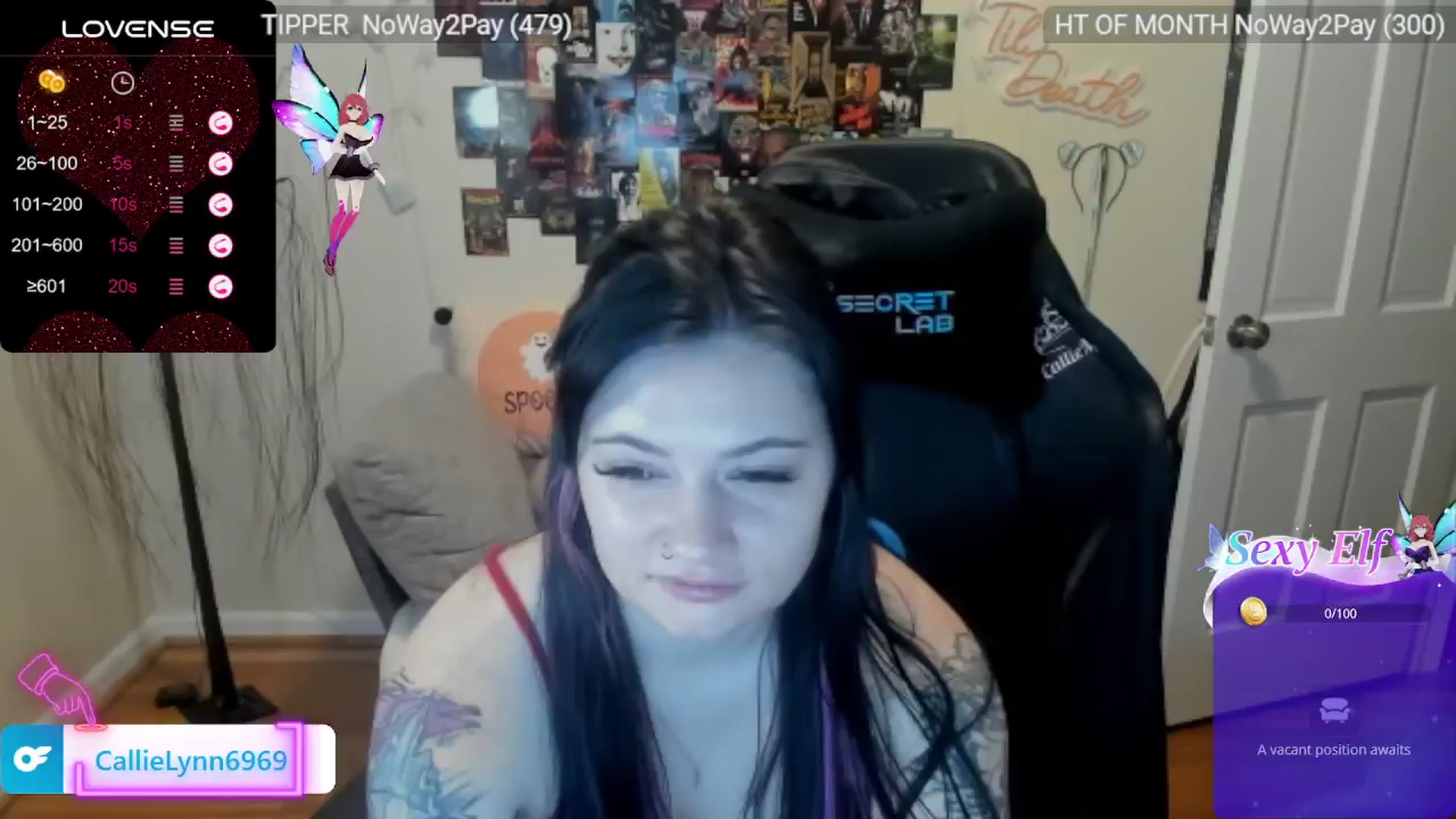 Gallery image thumbnail from CallieMyers's myfreecams stream on, 05/07/2024, 20:49 image 10 of 20