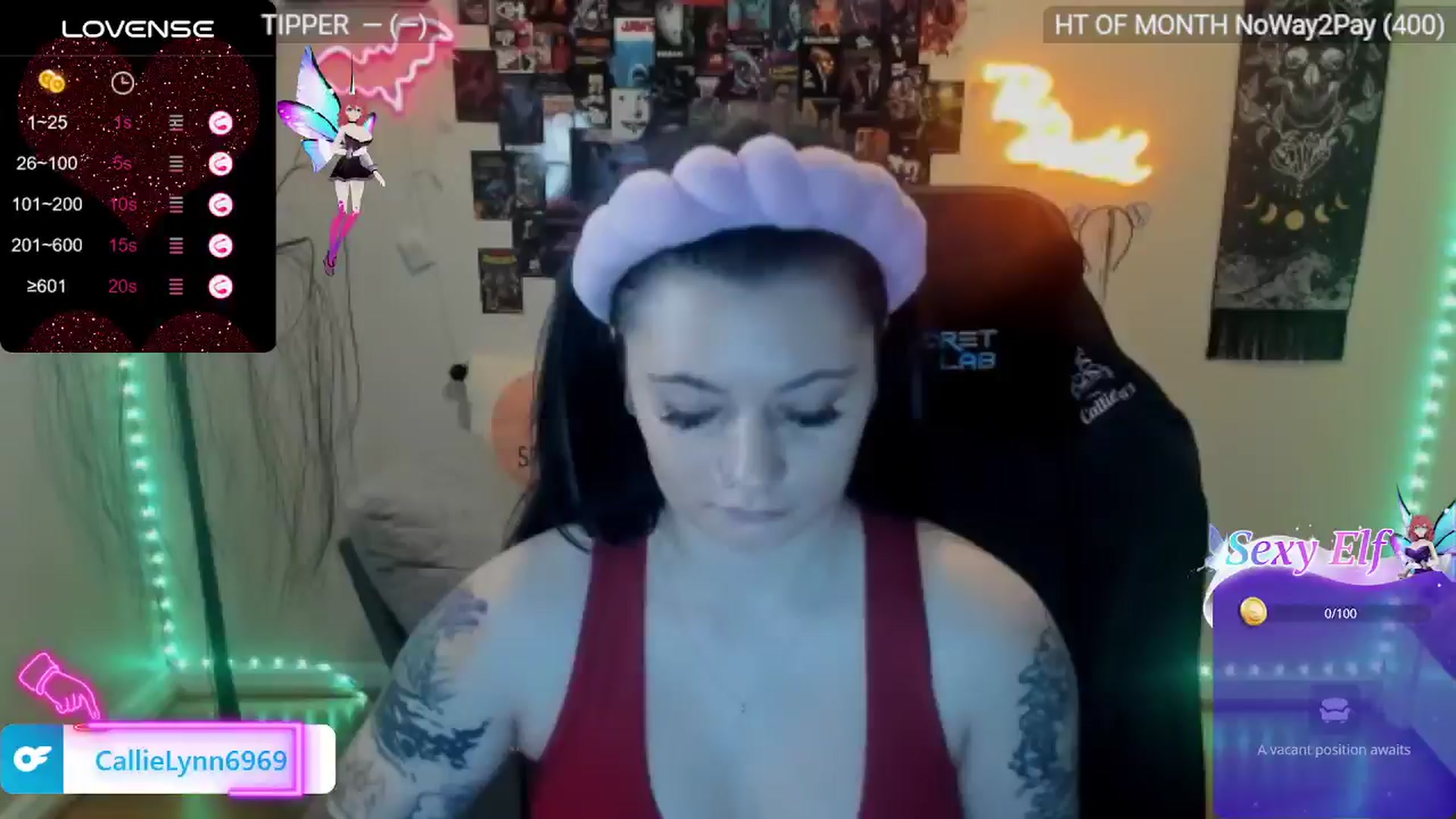 Gallery image thumbnail from CallieMyers's myfreecams stream on, 05/09/2024, 16:09 image 2 of 20