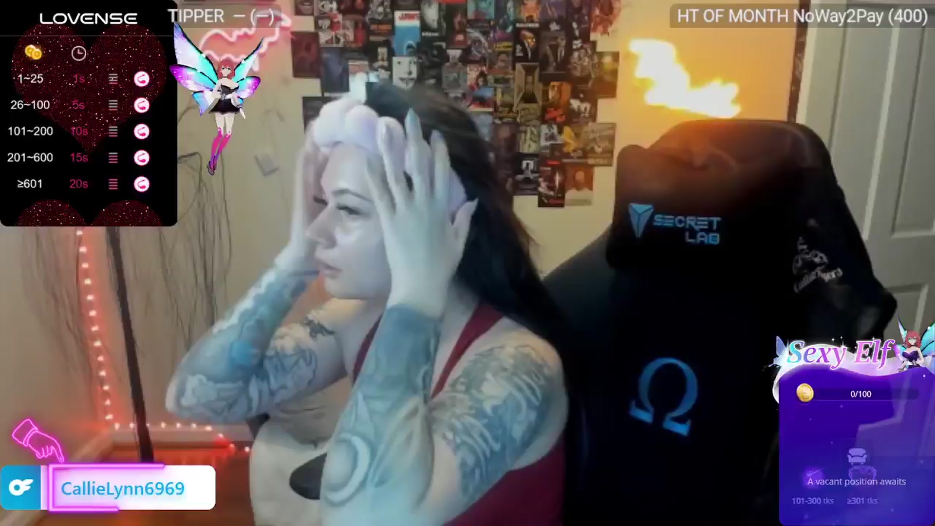 Gallery image thumbnail from CallieMyers's myfreecams stream on, 05/09/2024, 16:09 image 1 of 20