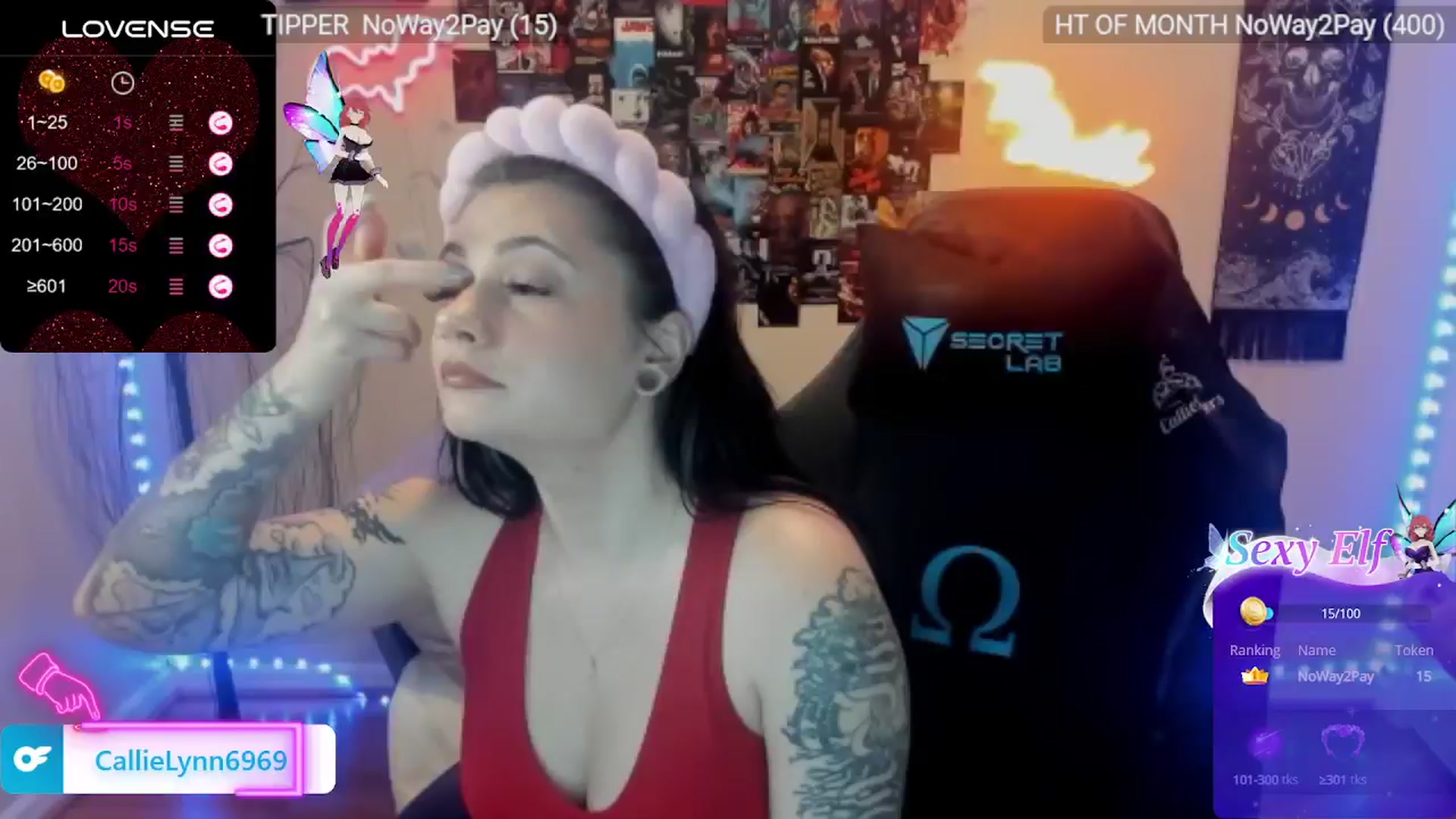 Gallery image thumbnail from CallieMyers's myfreecams stream on, 05/09/2024, 16:09 image 5 of 20