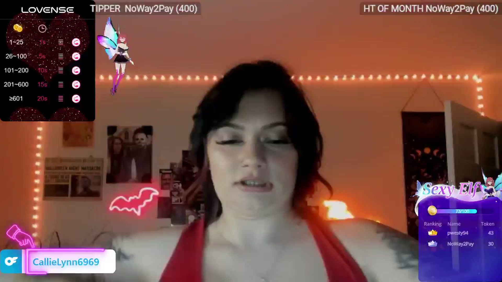 Gallery image thumbnail from CallieMyers's myfreecams stream on, 05/09/2024, 20:25 image 16 of 20