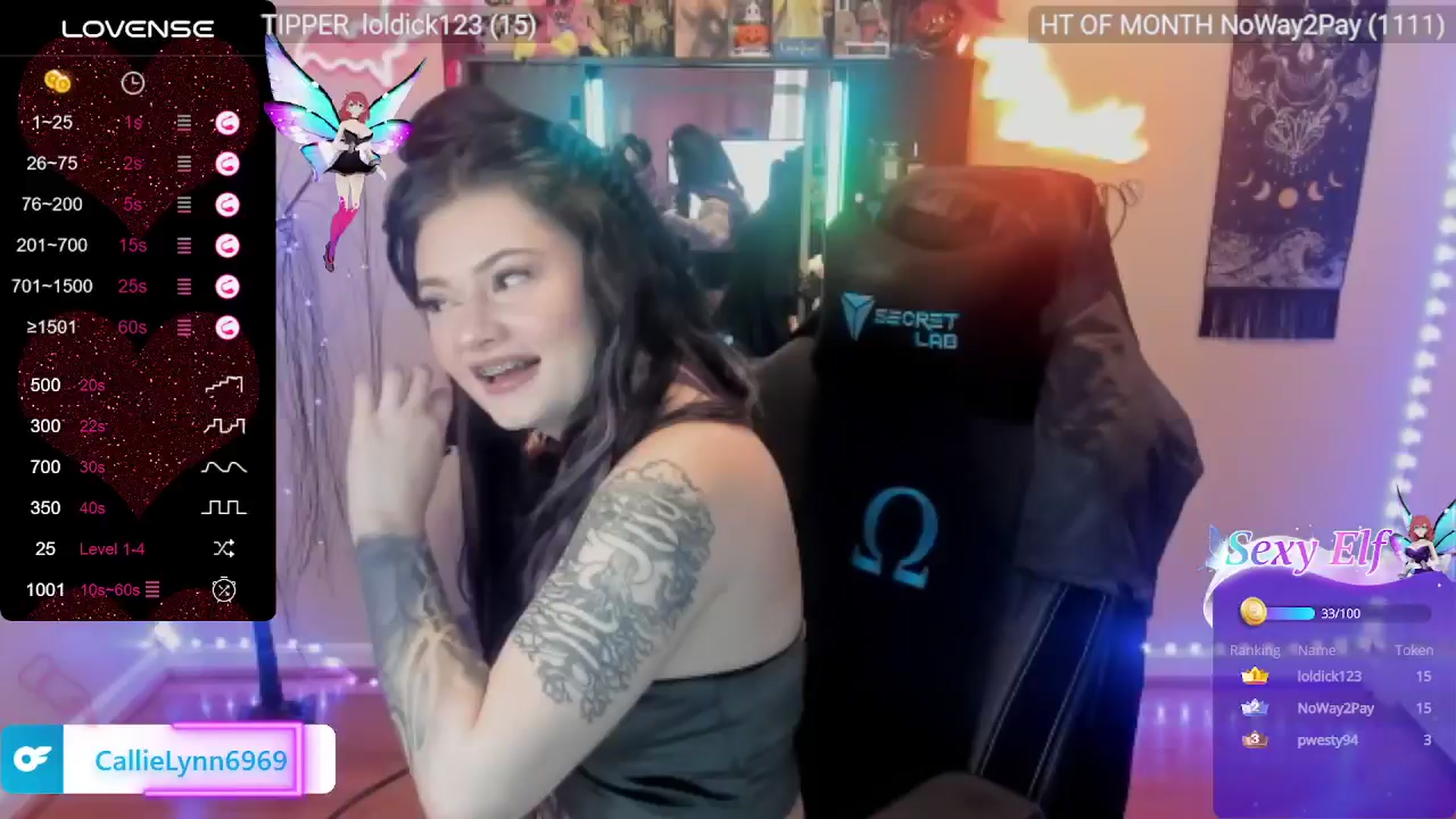 Gallery image thumbnail from CallieMyers's myfreecams stream on, 05/13/2024, 16:47 image 4 of 20