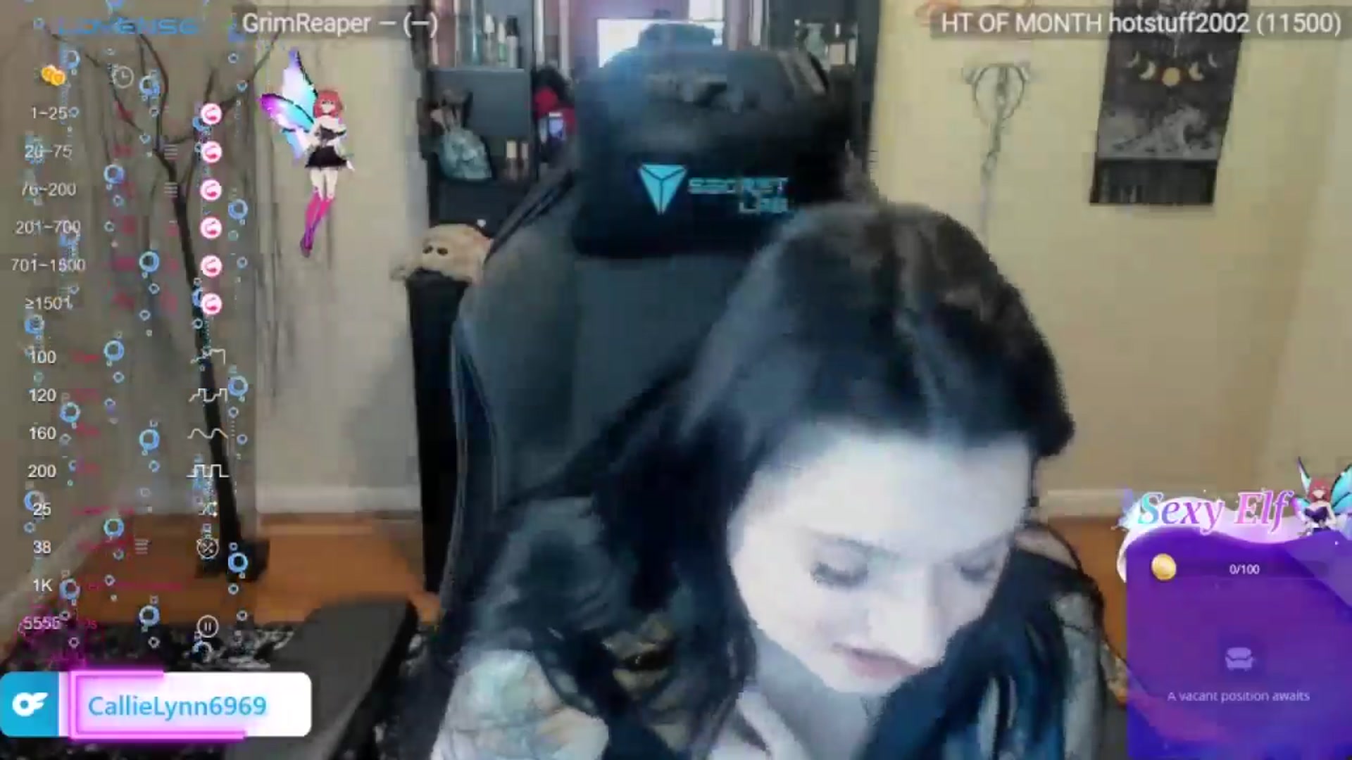 Gallery image thumbnail from CallieMyers's myfreecams stream on, 05/29/2024, 18:18 image 12 of 20