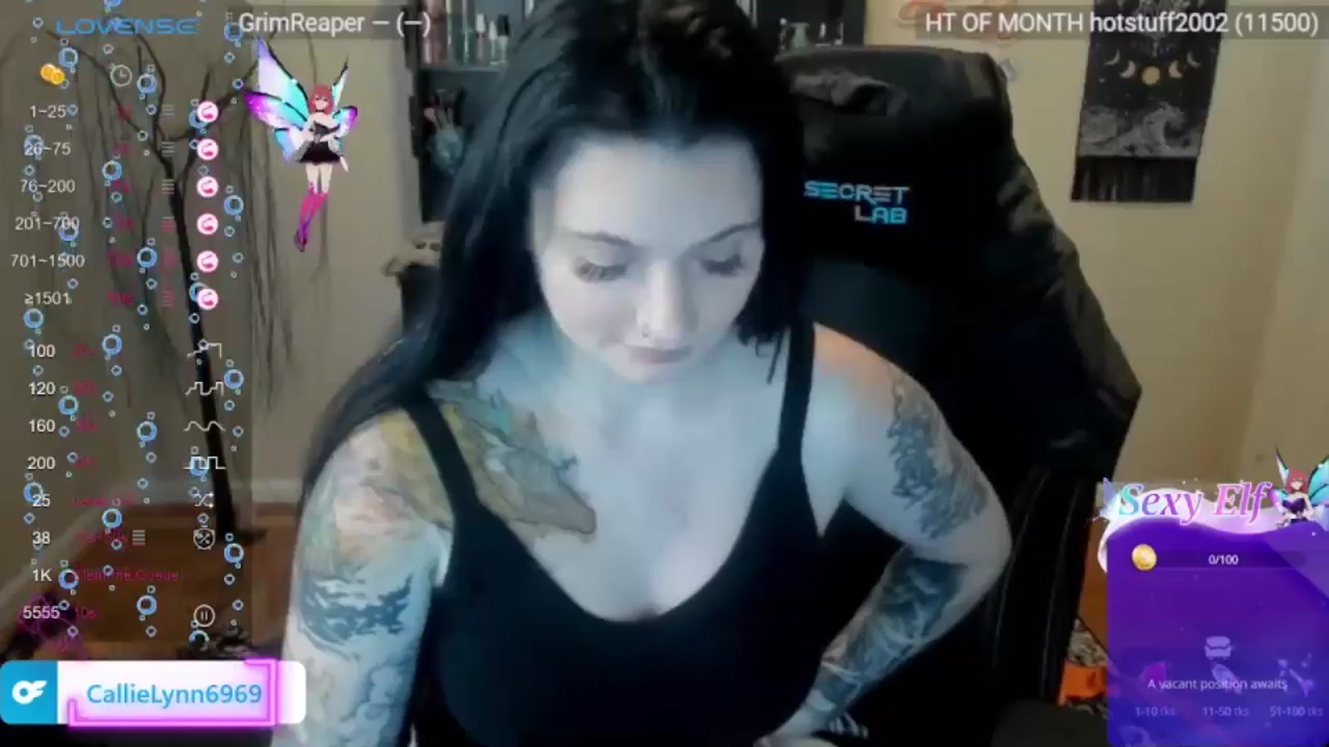 Gallery image thumbnail from CallieMyers's myfreecams stream on, 05/29/2024, 18:18 image 18 of 20