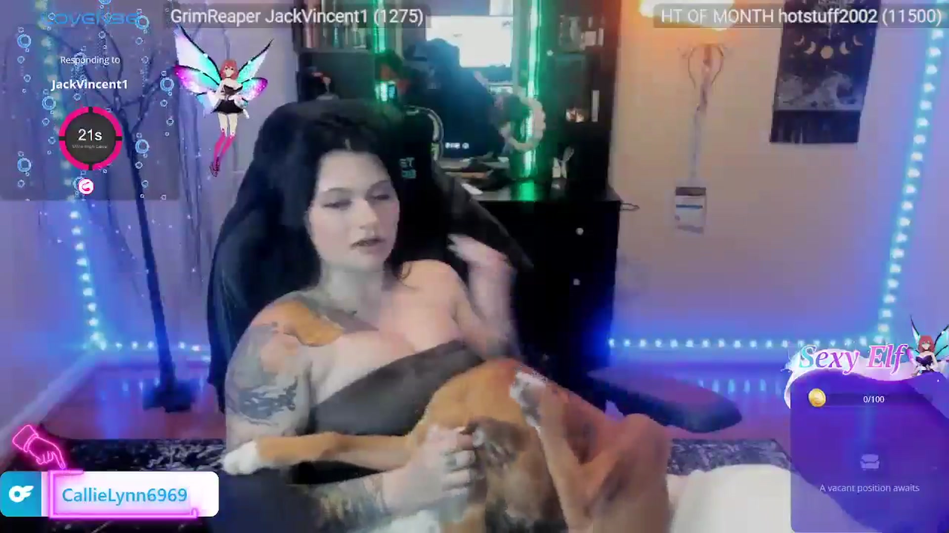 Gallery image thumbnail from CallieMyers's myfreecams stream on, 05/30/2024, 16:24 image 18 of 20