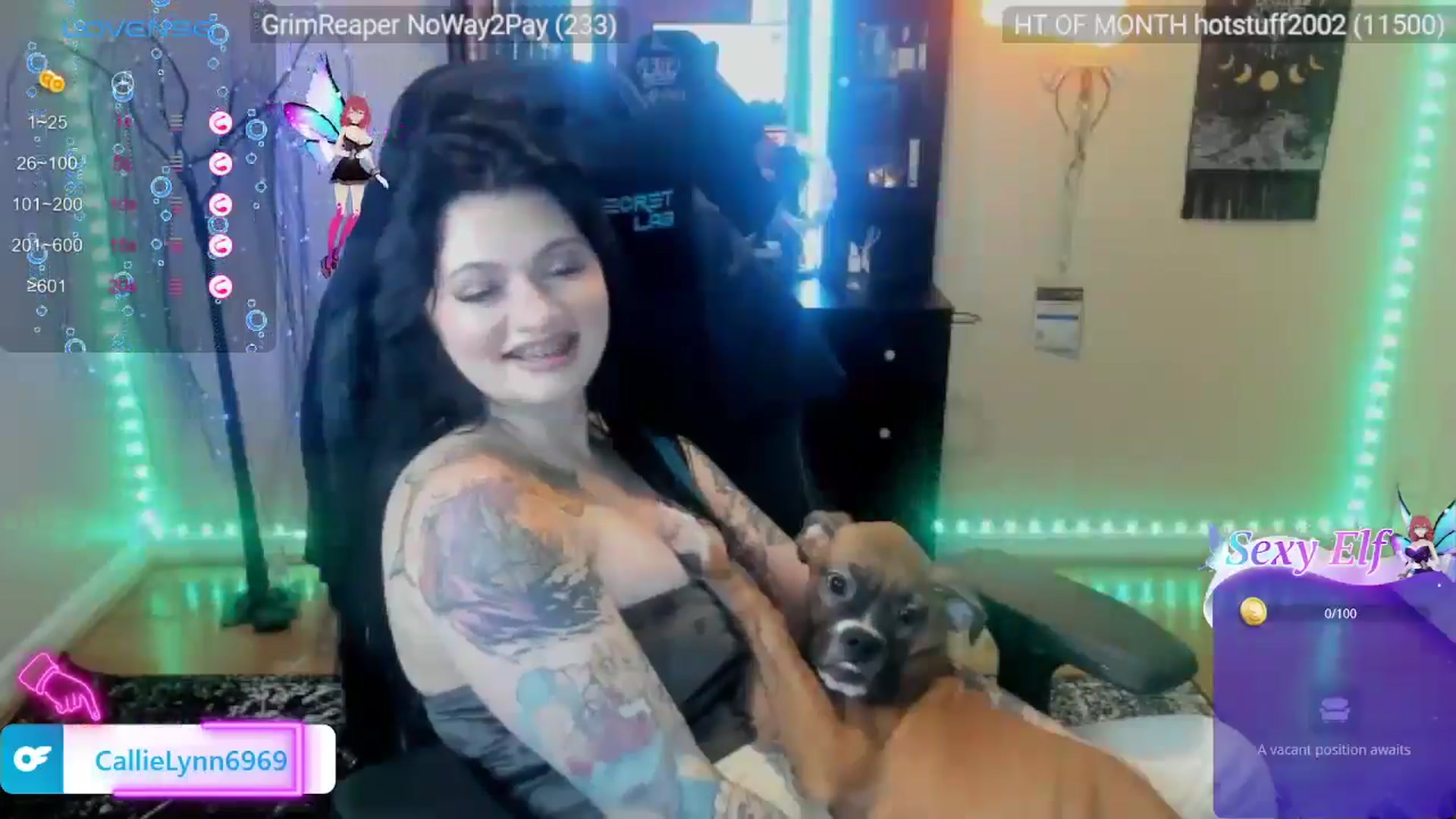 Gallery image thumbnail from CallieMyers's myfreecams stream on, 05/30/2024, 16:24 image 17 of 20