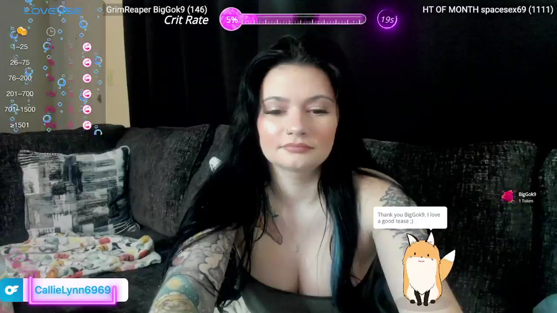 Gallery image thumbnail from CallieMyers's myfreecams stream on, 06/07/2024, 16:37 image 12 of 20