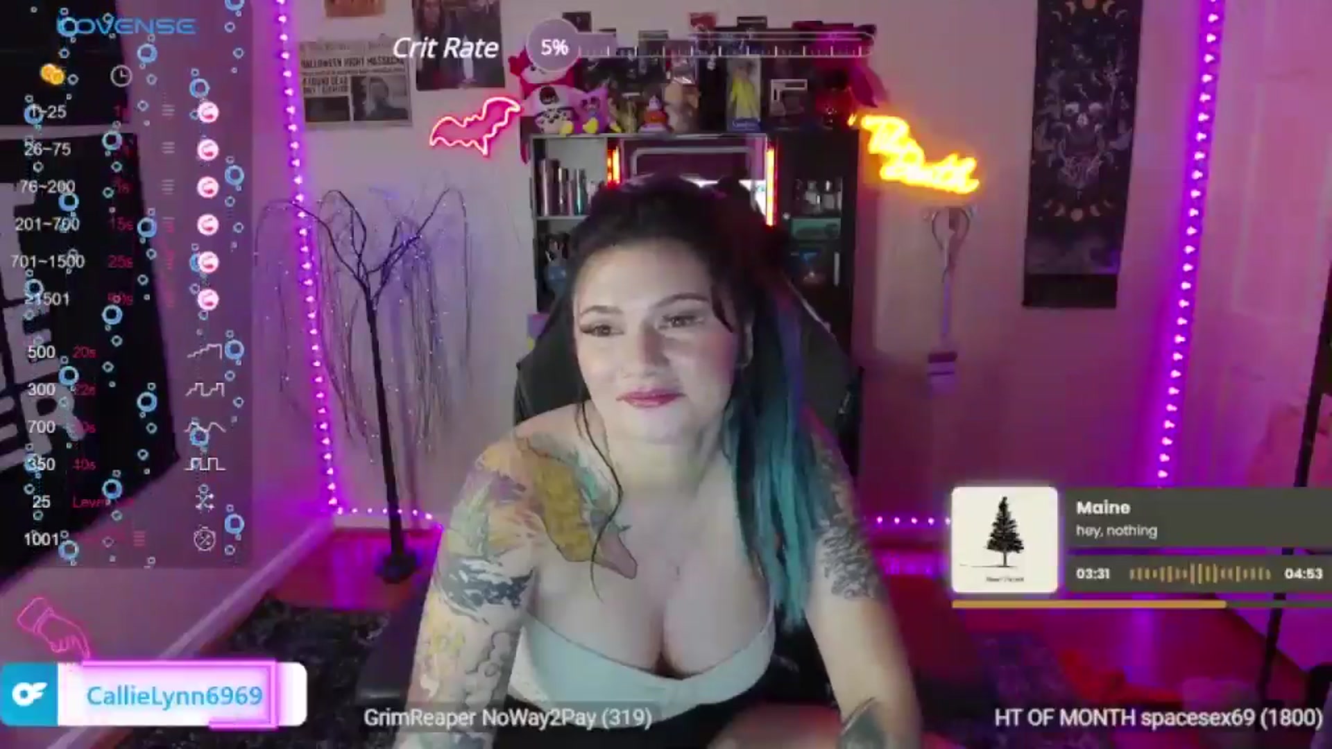 Gallery image thumbnail from CallieMyers's myfreecams stream on, 06/20/2024, 01:55 image 7 of 20