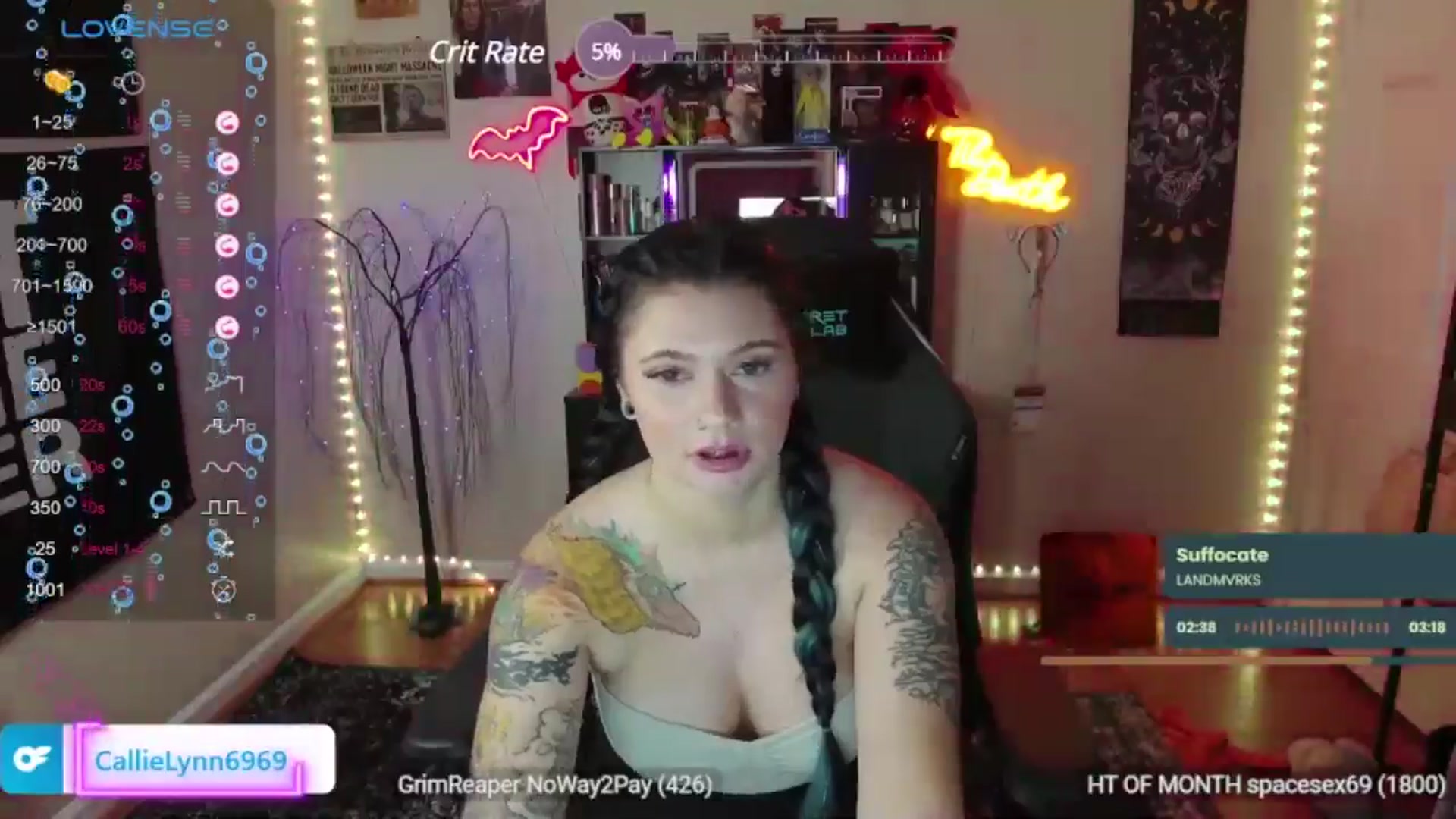 Gallery image thumbnail from CallieMyers's myfreecams stream on, 06/20/2024, 01:55 image 20 of 20