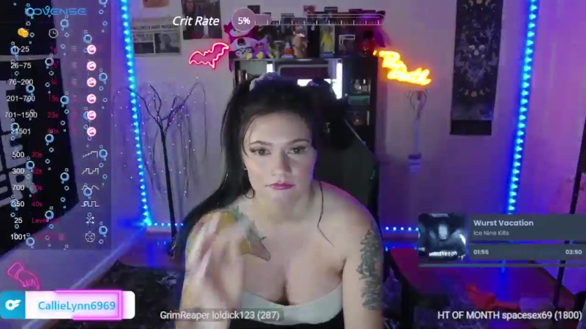 Gallery image thumbnail from CallieMyers's myfreecams stream on, 06/20/2024, 01:55 image 5 of 20