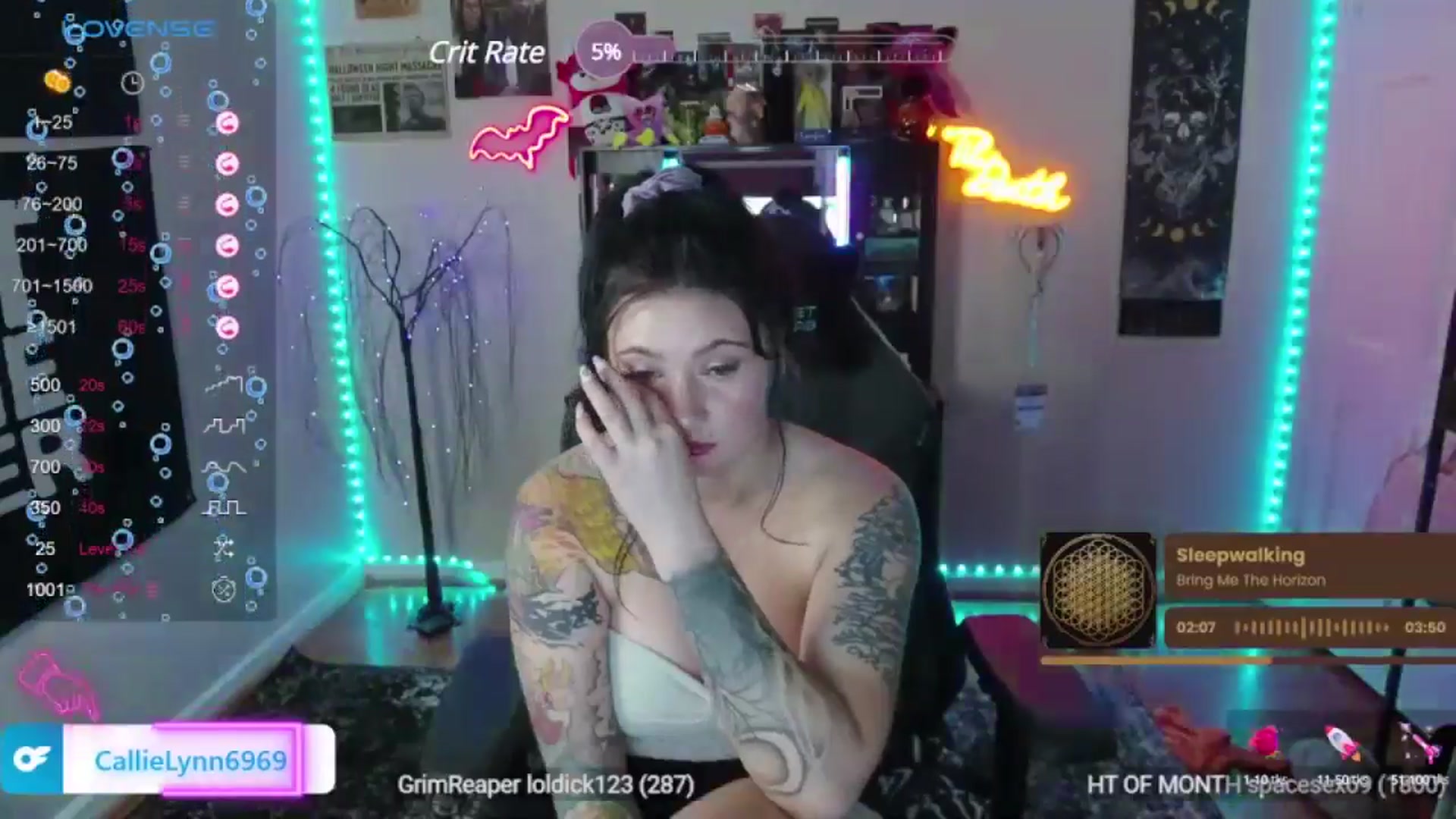 Gallery image thumbnail from CallieMyers's myfreecams stream on, 06/20/2024, 01:55 image 4 of 20