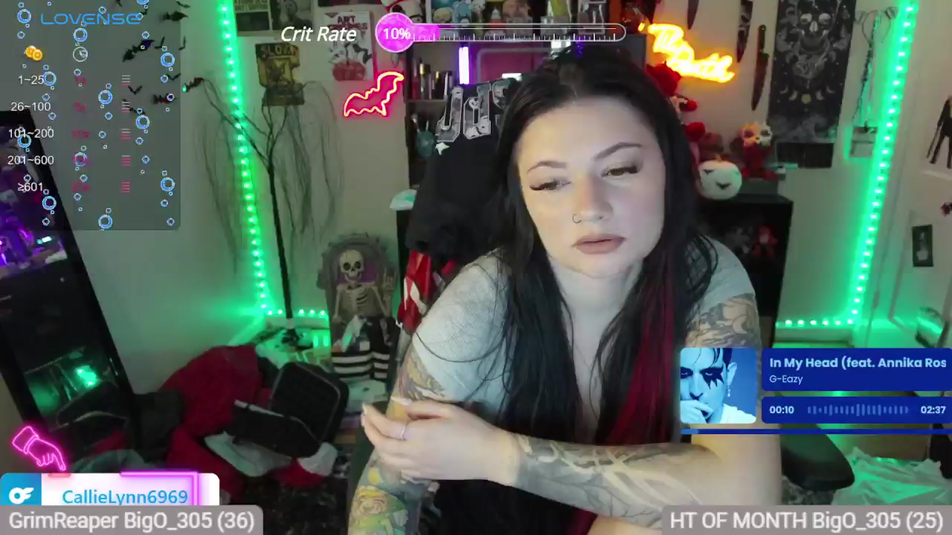 Gallery image thumbnail from CallieMyers's myfreecams stream on, 09/11/2024, 15:44 image 16 of 20