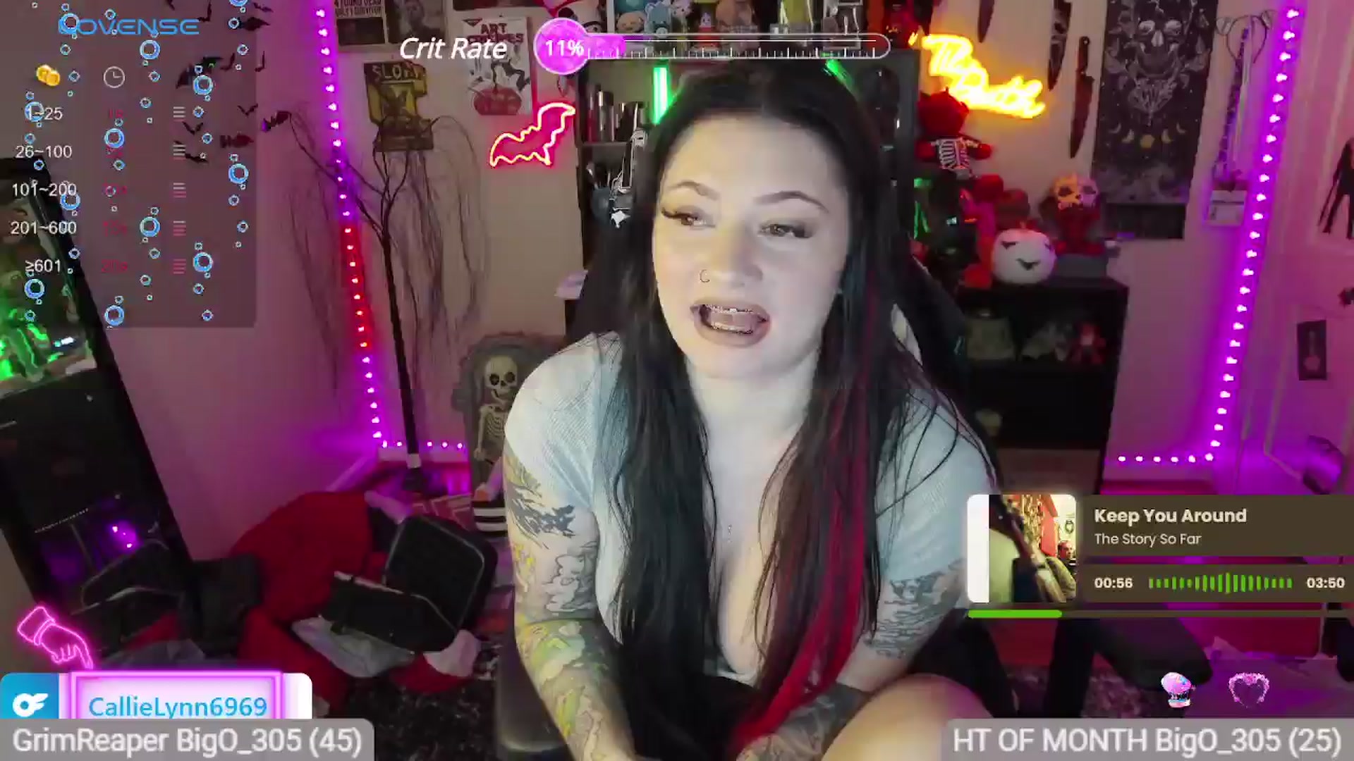 Gallery image thumbnail from CallieMyers's myfreecams stream on, 09/11/2024, 15:44 image 19 of 20