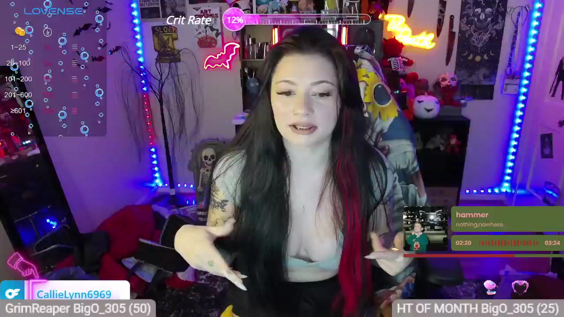 Gallery image thumbnail from CallieMyers's myfreecams stream on, 09/11/2024, 16:11 image 16 of 20