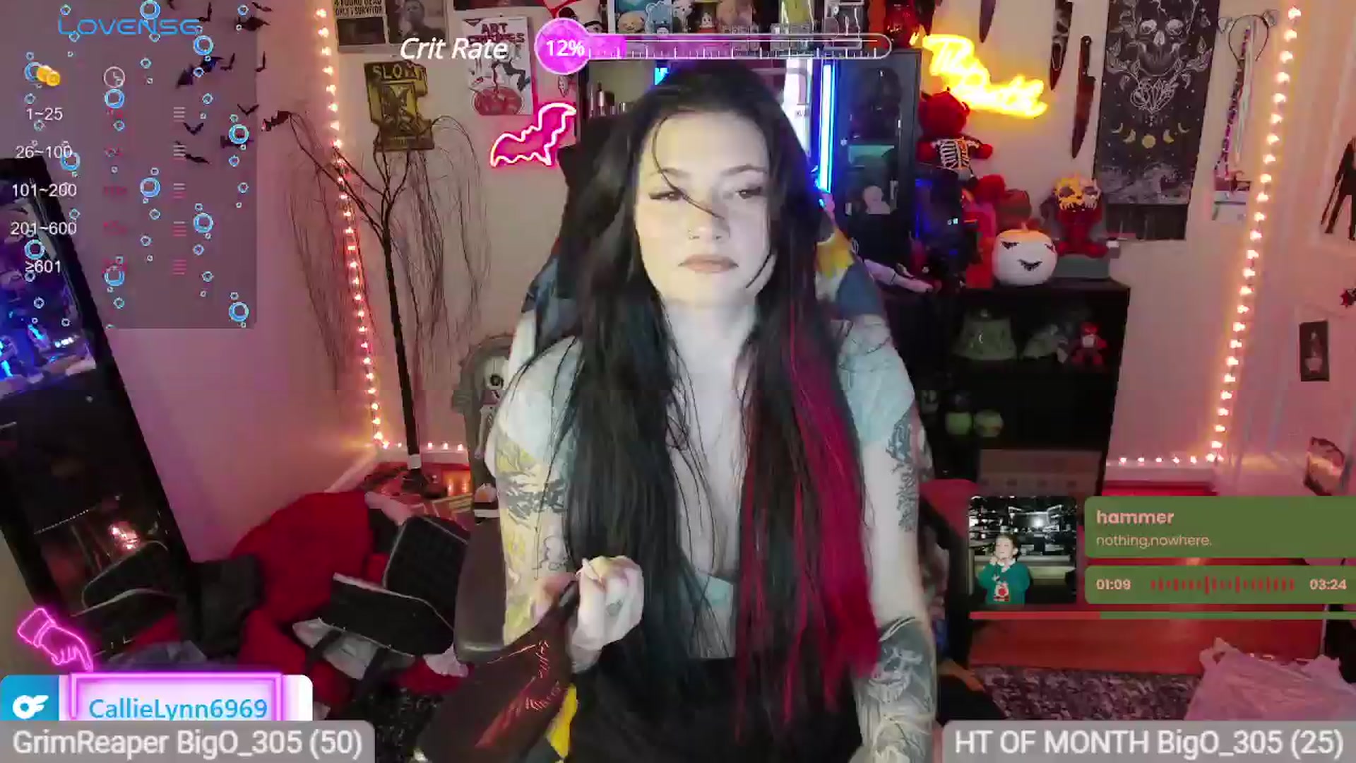 Gallery image thumbnail from CallieMyers's myfreecams stream on, 09/11/2024, 16:11 image 15 of 20
