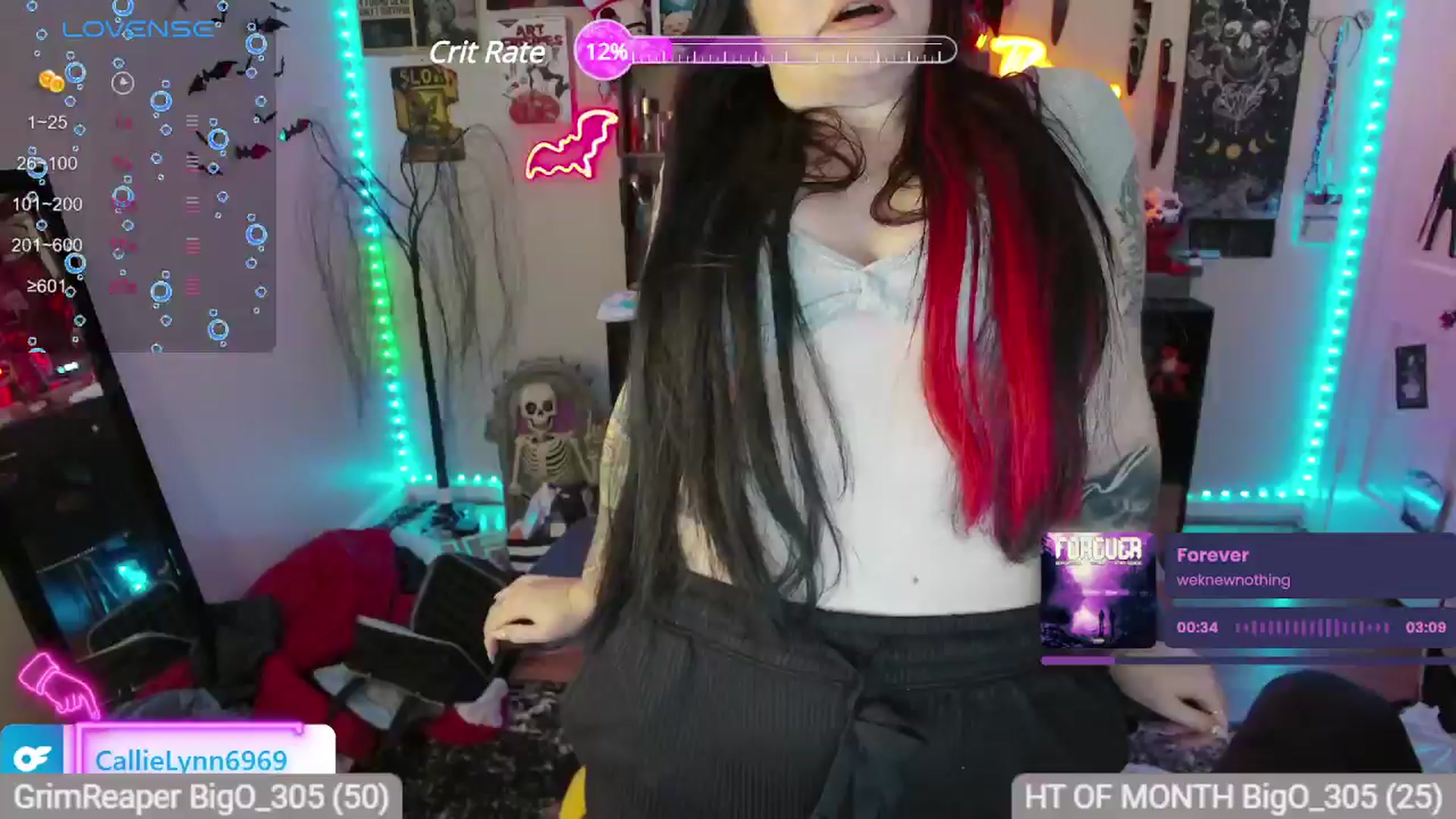 Gallery image thumbnail from CallieMyers's myfreecams stream on, 09/11/2024, 16:11 image 20 of 20