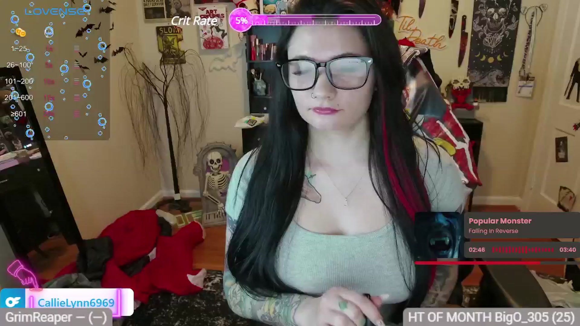 Gallery image thumbnail from CallieMyers's myfreecams stream on, 09/12/2024, 18:36 image 5 of 20