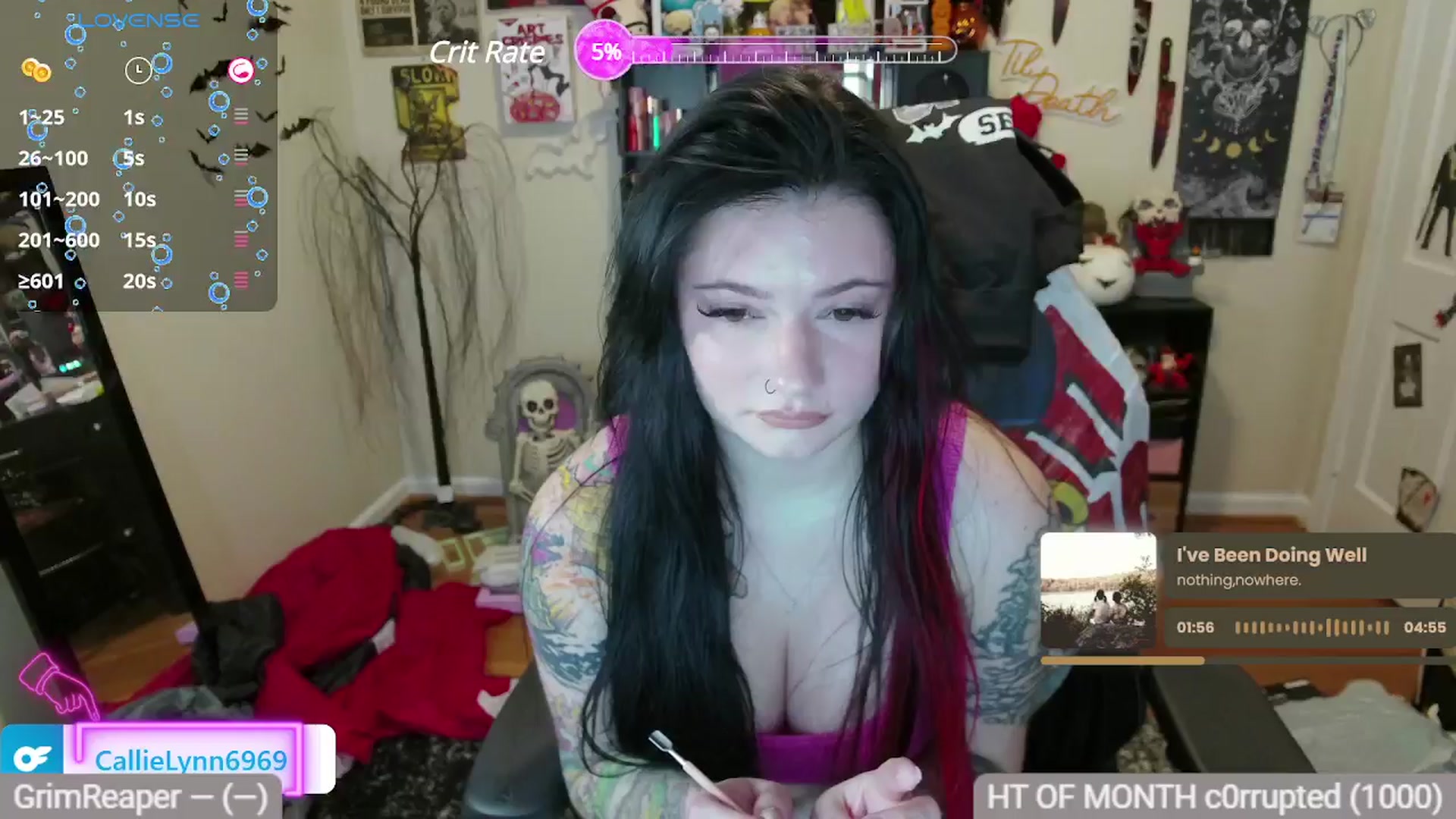 Gallery image thumbnail from CallieMyers's myfreecams stream on, 09/13/2024, 16:25 image 9 of 20