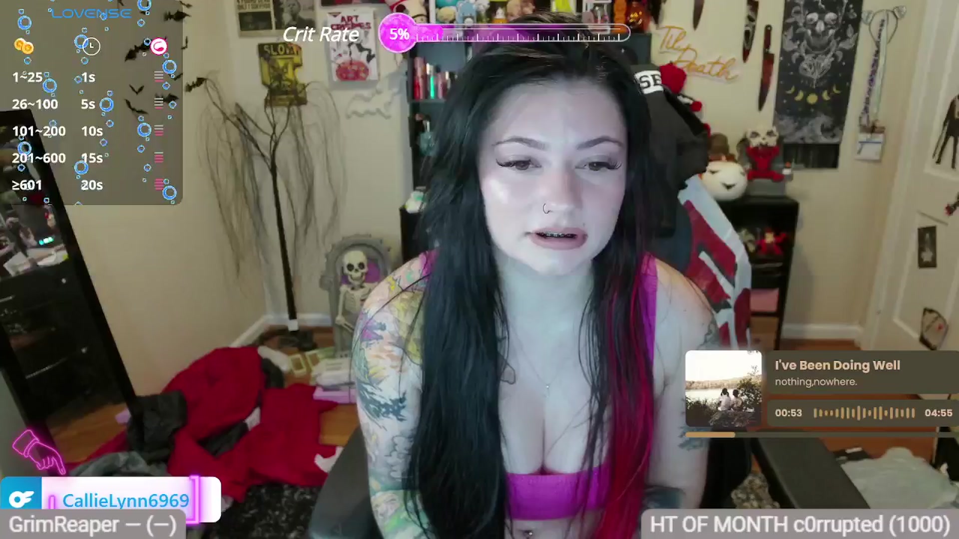 Gallery image thumbnail from CallieMyers's myfreecams stream on, 09/13/2024, 16:25 image 8 of 20