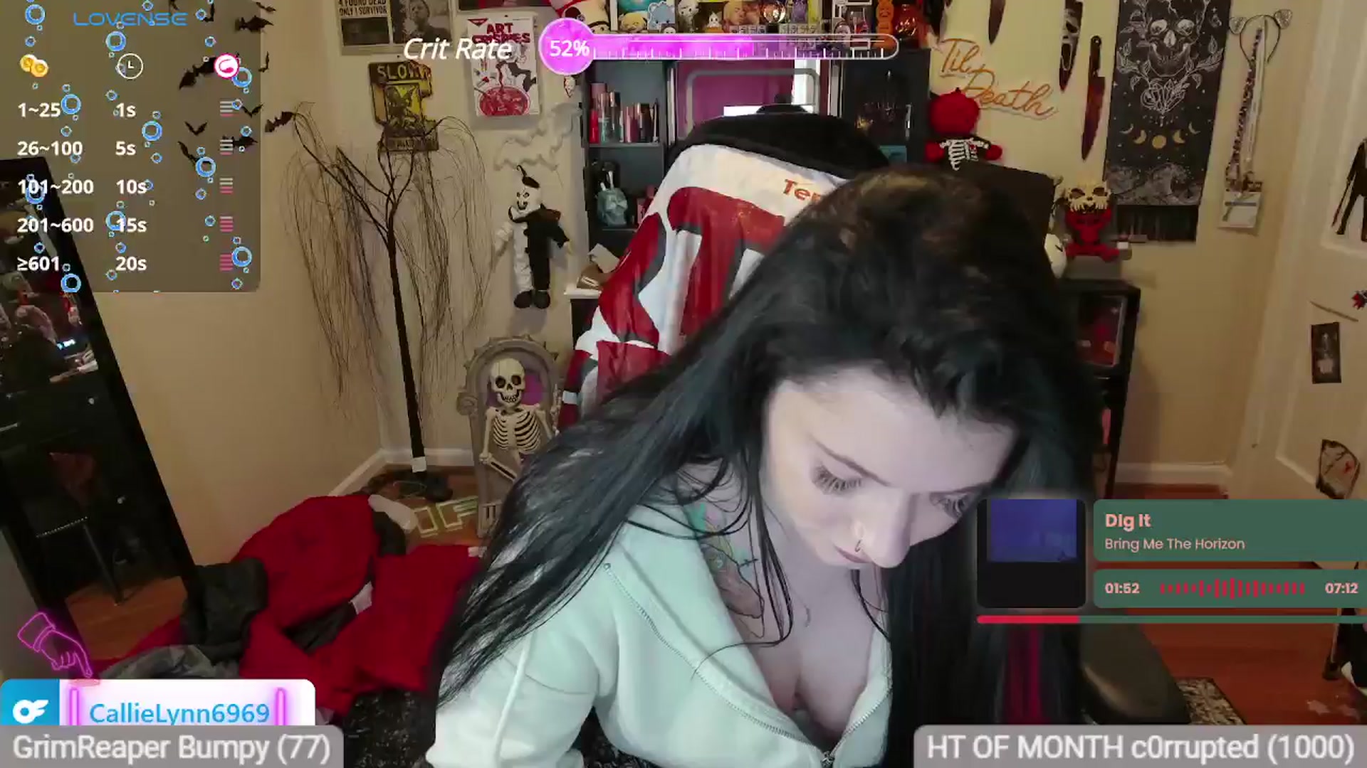 Gallery image thumbnail from CallieMyers's myfreecams stream on, 09/17/2024, 05:22 image 12 of 20