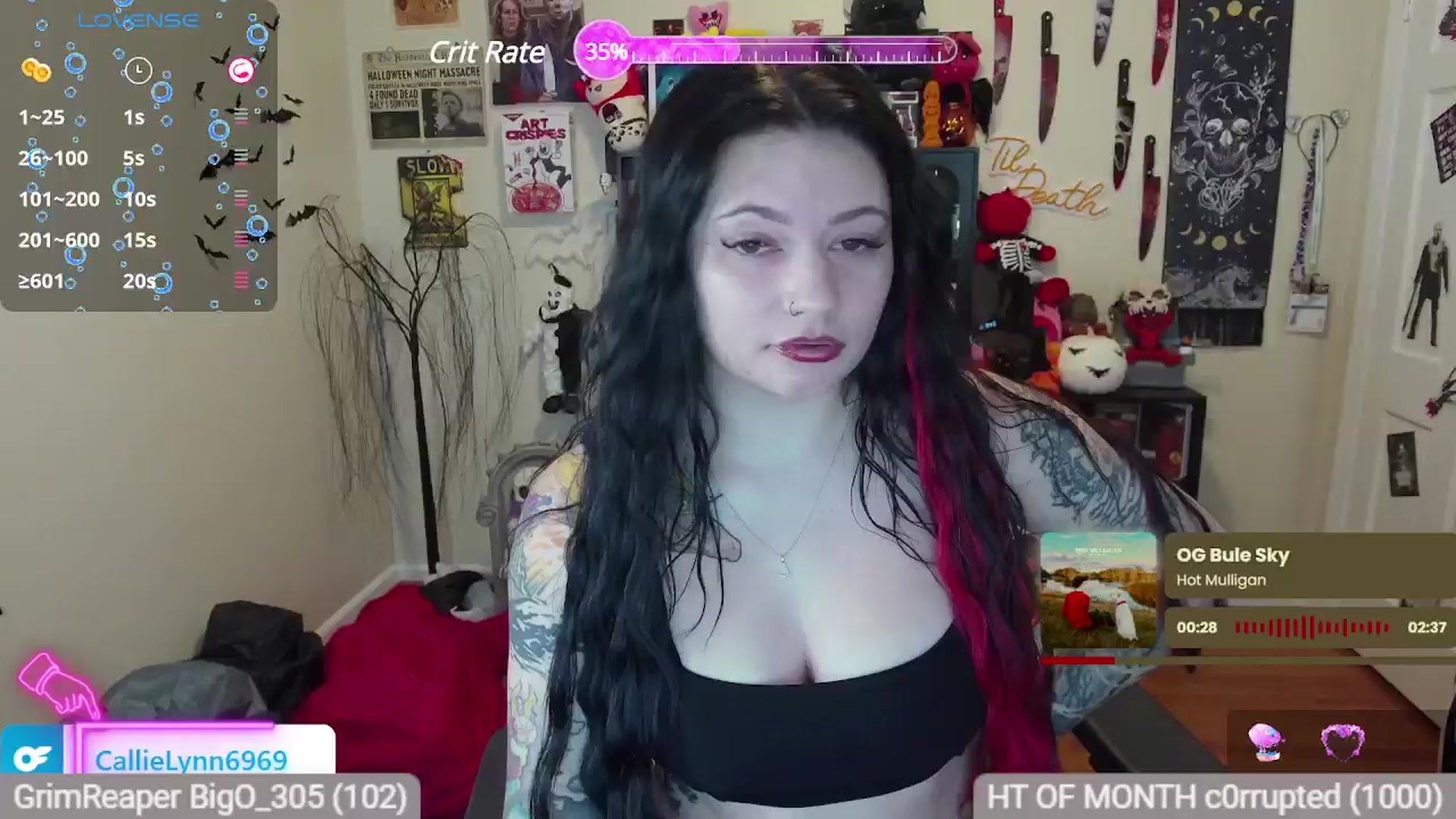 Gallery image thumbnail from CallieMyers's myfreecams stream on, 09/19/2024, 17:04 image 1 of 20