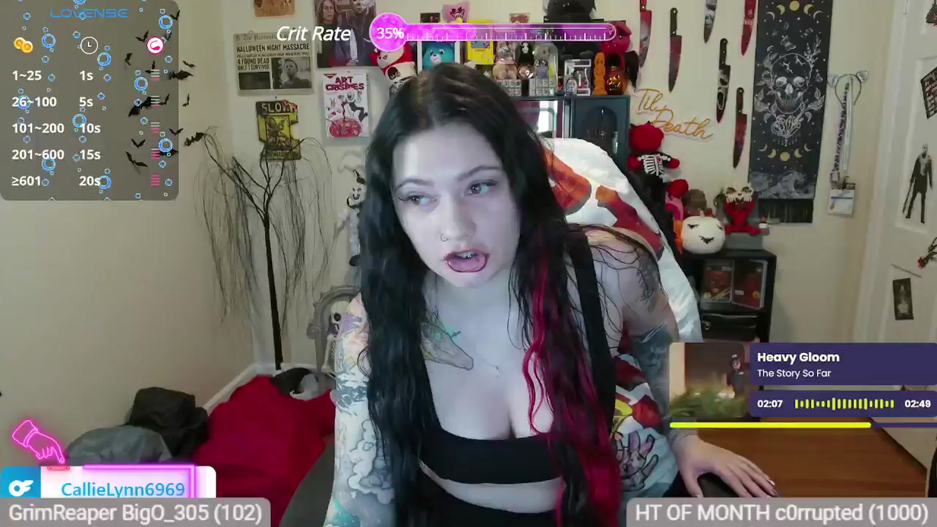 Gallery image thumbnail from CallieMyers's myfreecams stream on, 09/19/2024, 17:04 image 3 of 20