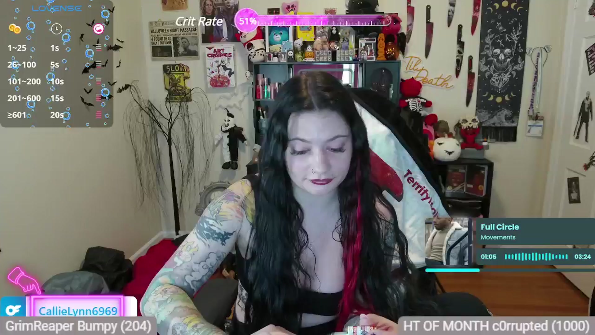 Gallery image thumbnail from CallieMyers's myfreecams stream on, 09/19/2024, 17:04 image 10 of 20