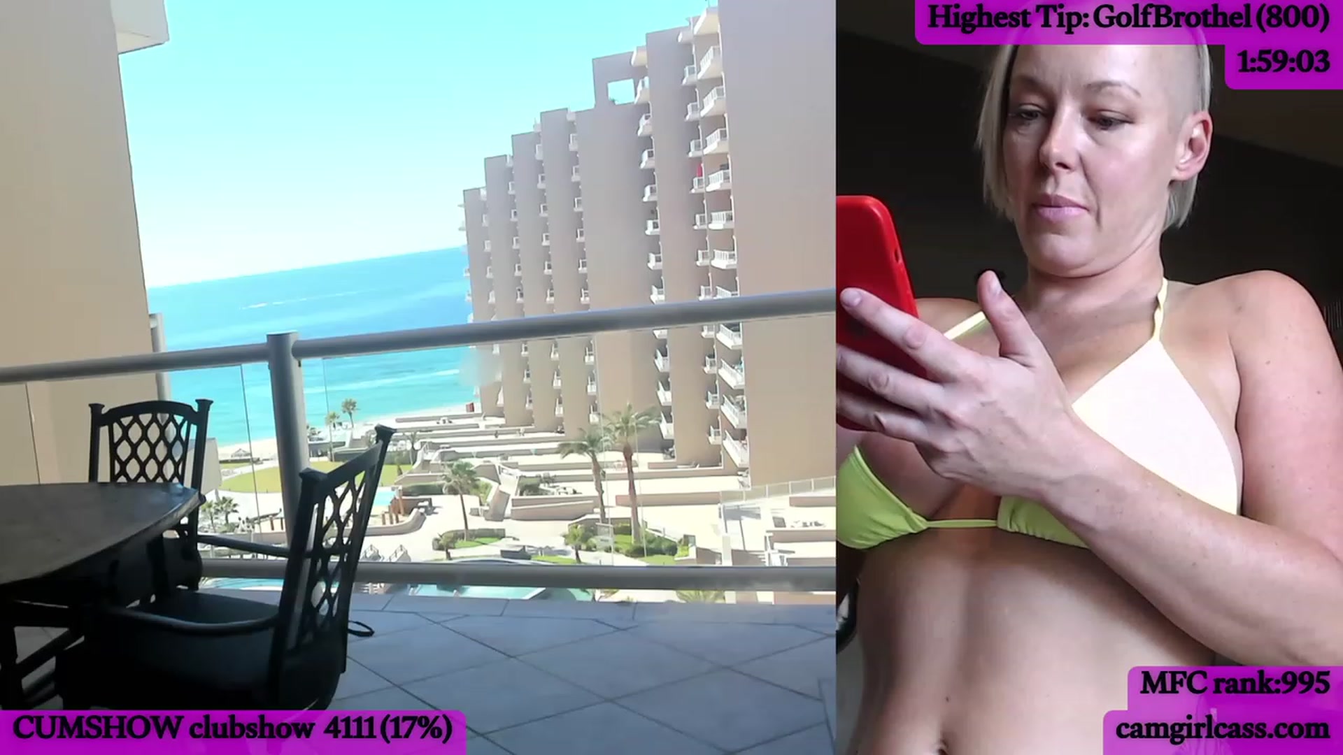 Gallery image thumbnail from CamgirlCASS's myfreecams stream on, 11/23/2022, 19:35 image 7 of 20