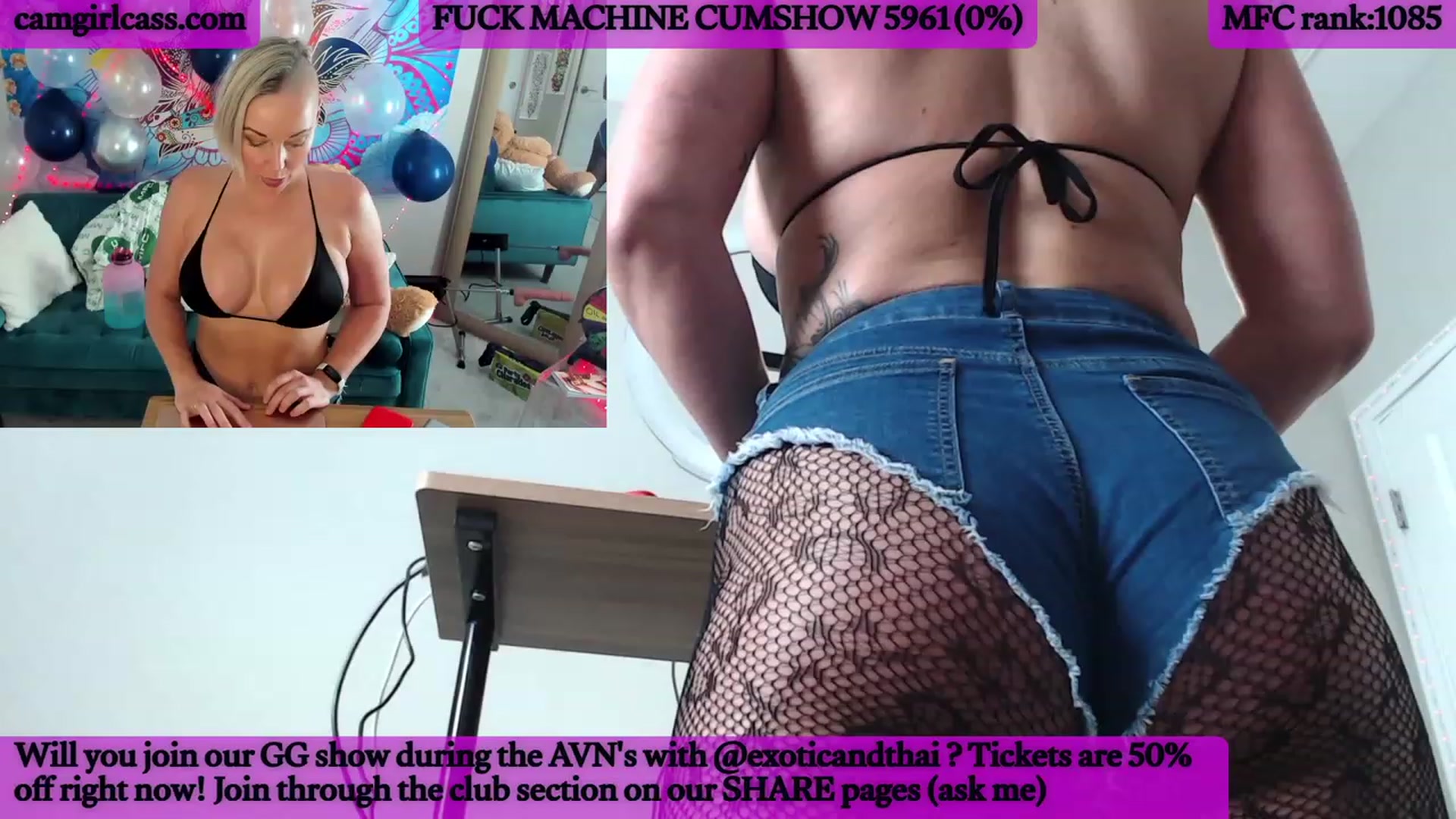 Gallery image thumbnail from CamgirlCASS's myfreecams stream on, 11/28/2022, 19:14 image 2 of 20