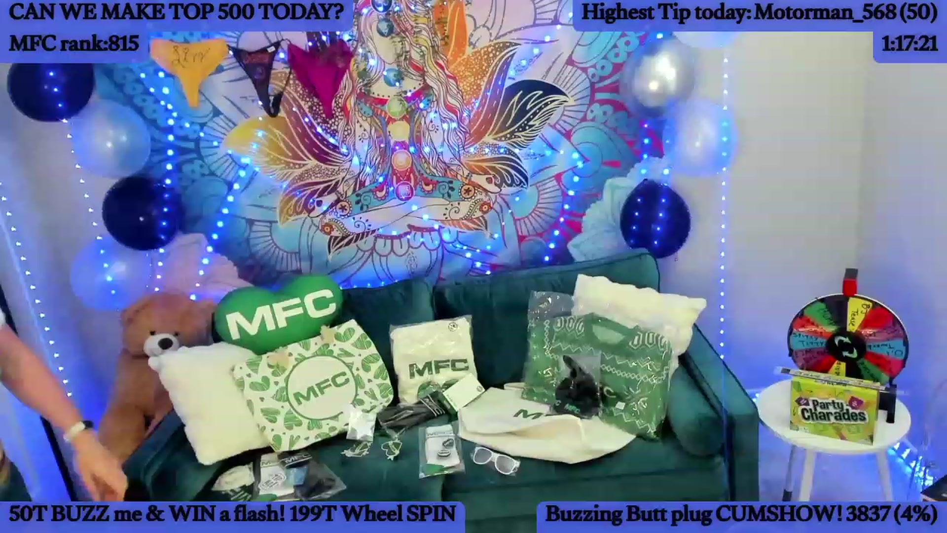 Gallery image thumbnail from CamgirlCASS's myfreecams stream on, 01/08/2023, 21:36 image 7 of 20