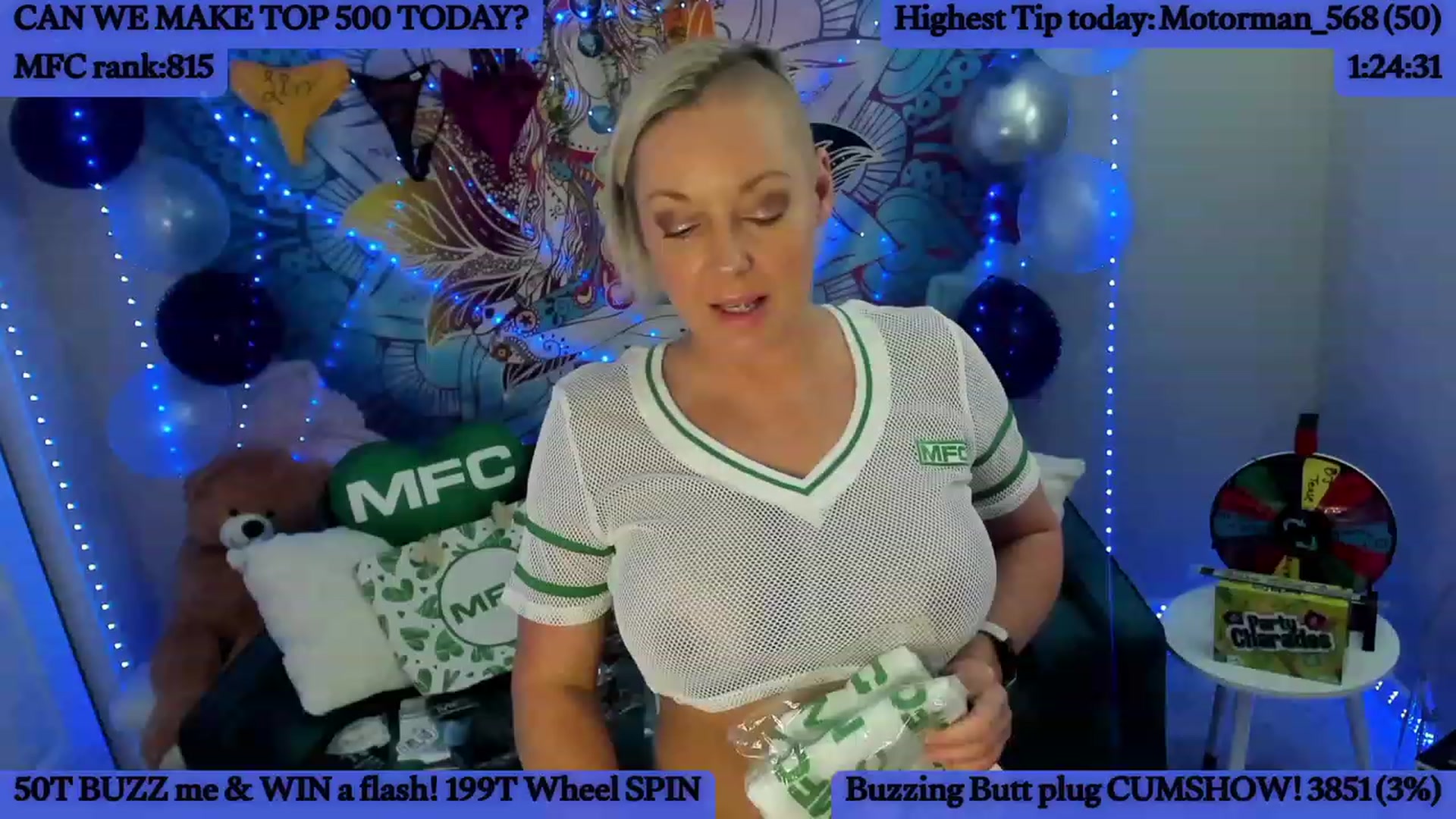 Gallery image thumbnail from CamgirlCASS's myfreecams stream on, 01/08/2023, 21:36 image 5 of 20