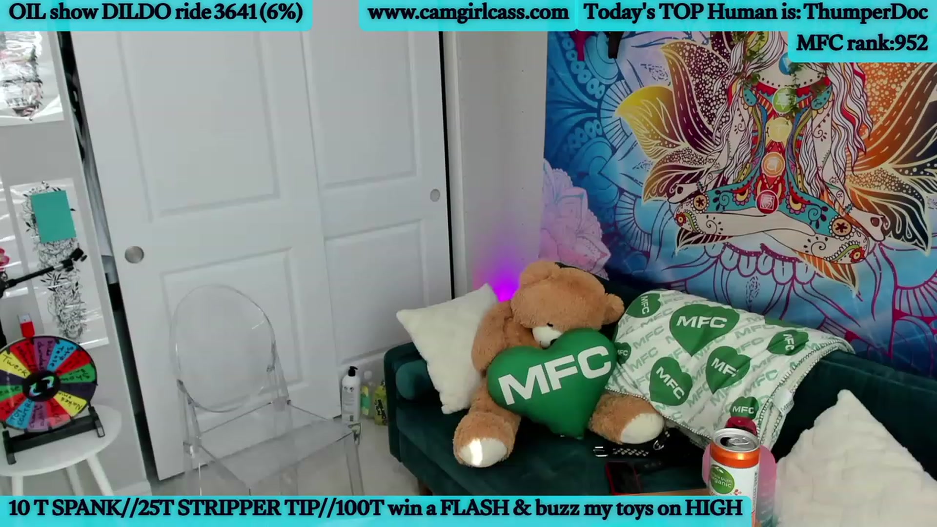 Gallery image thumbnail from CamgirlCASS's myfreecams stream on, 02/02/2023, 19:45 image 20 of 20