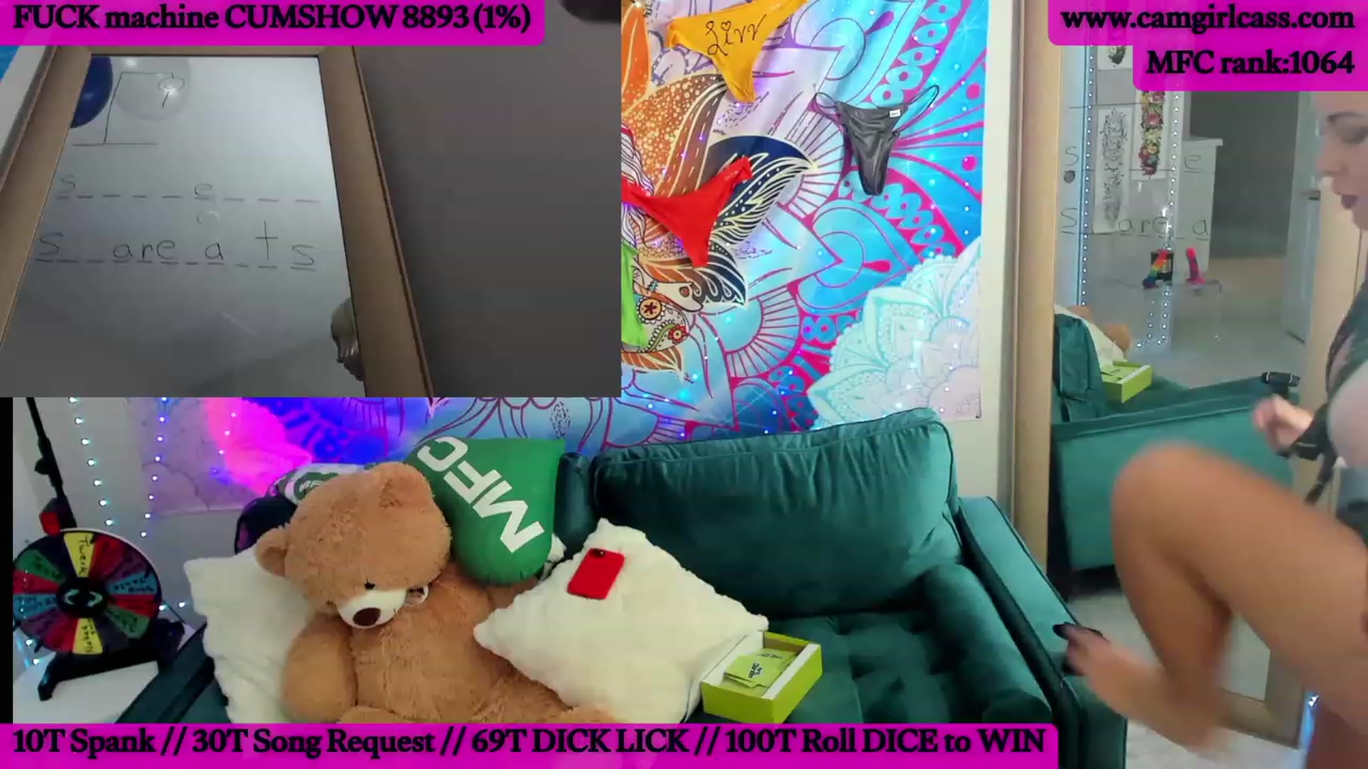 Gallery image thumbnail from CamgirlCASS's myfreecams stream on, 02/05/2023, 19:54 image 8 of 20