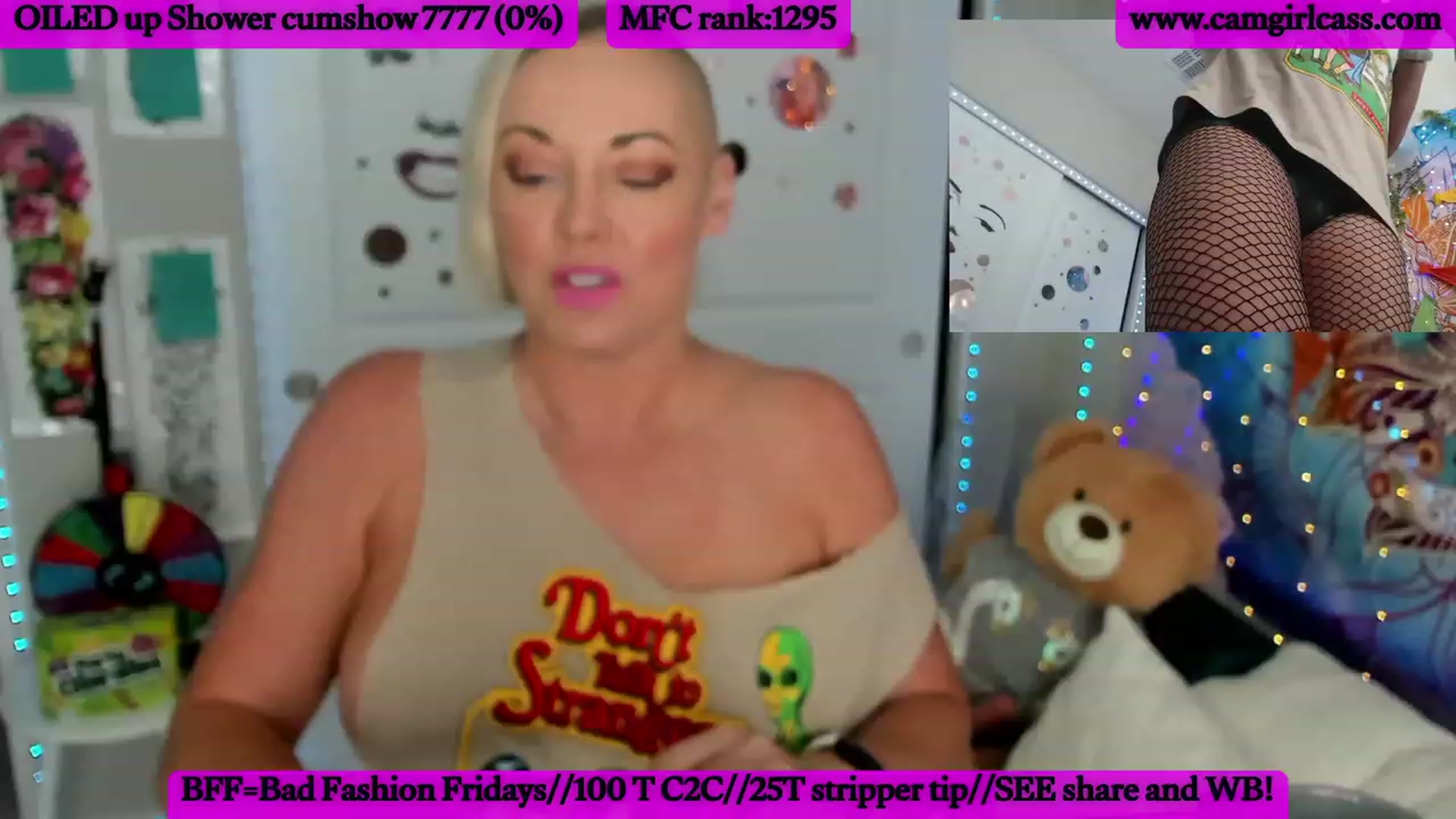 Gallery image thumbnail from CamgirlCASS's myfreecams stream on, 02/10/2023, 18:41 image 1 of 20