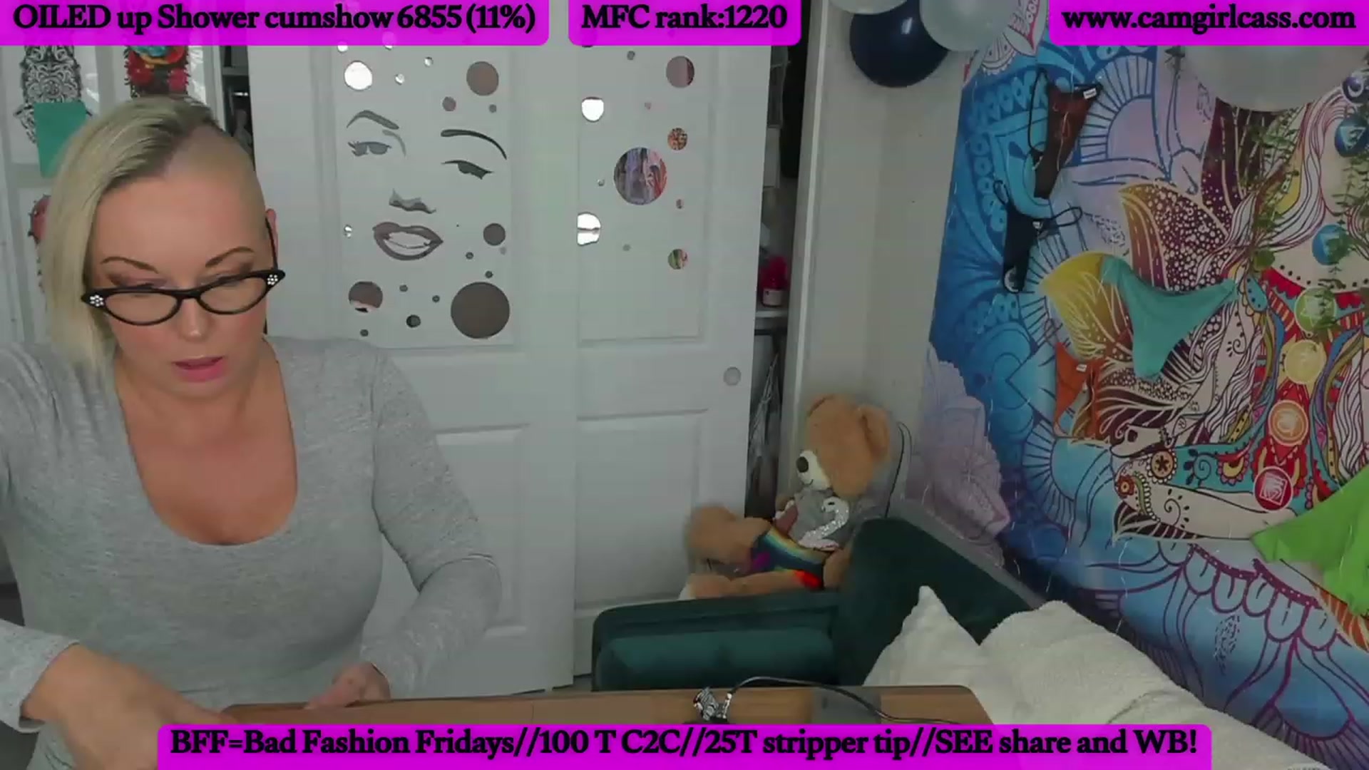 Gallery image thumbnail from CamgirlCASS's myfreecams stream on, 02/10/2023, 18:41 image 20 of 20