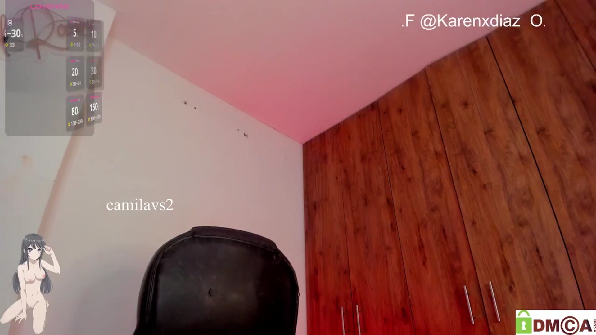 Gallery image thumbnail from Camilavs's myfreecams stream on, 05/31/2025, 14:17 image 2 of 20