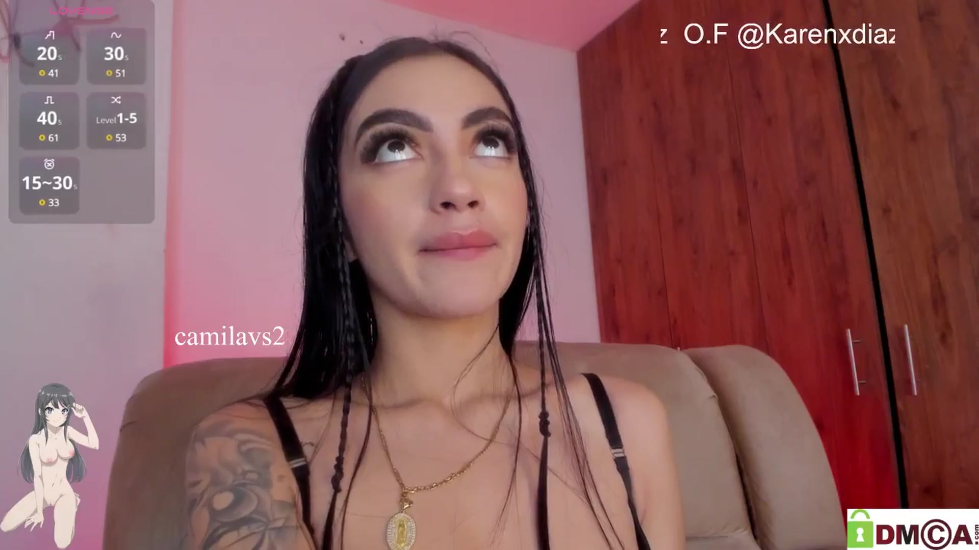 Gallery image thumbnail from Camilavs's myfreecams stream on, 06/12/2025, 18:56 image 20 of 20